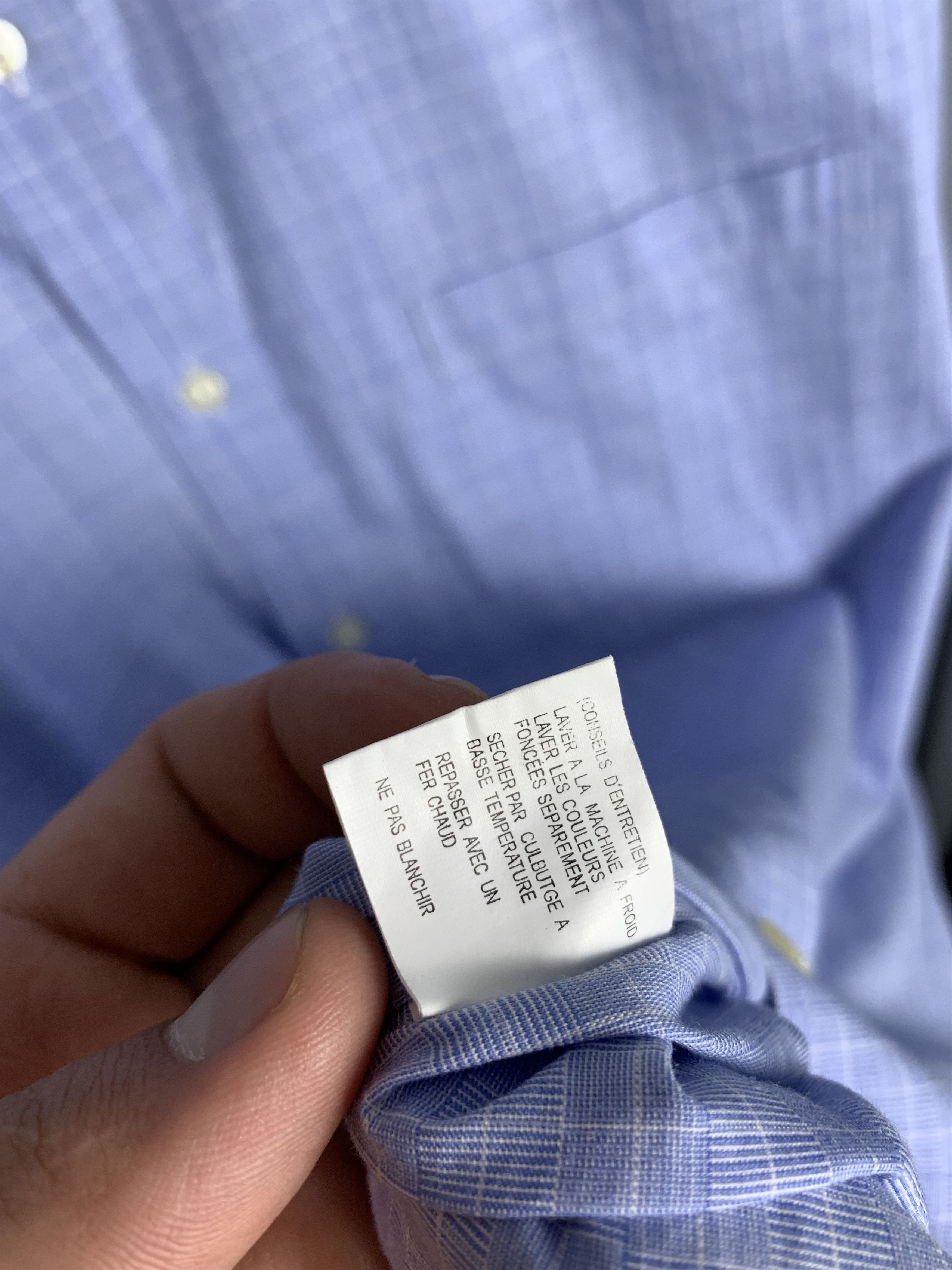Christian Dior Monsieur Christian Dior Cotton Long Sleeve Shirt Size US L / EU 52-54 / 3 - 5 Thumbnail