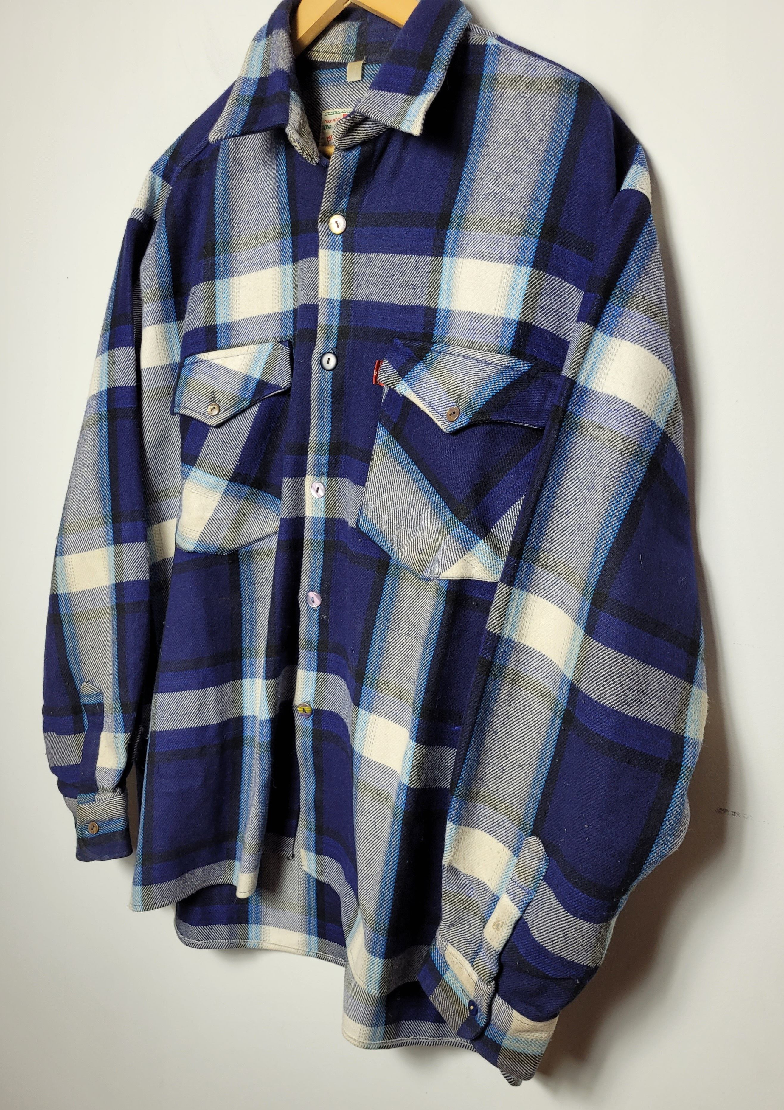 Levi's Levi's vintage 90s flannel shirt Size US L / EU 52-54 / 3 - 2 Thumbnail