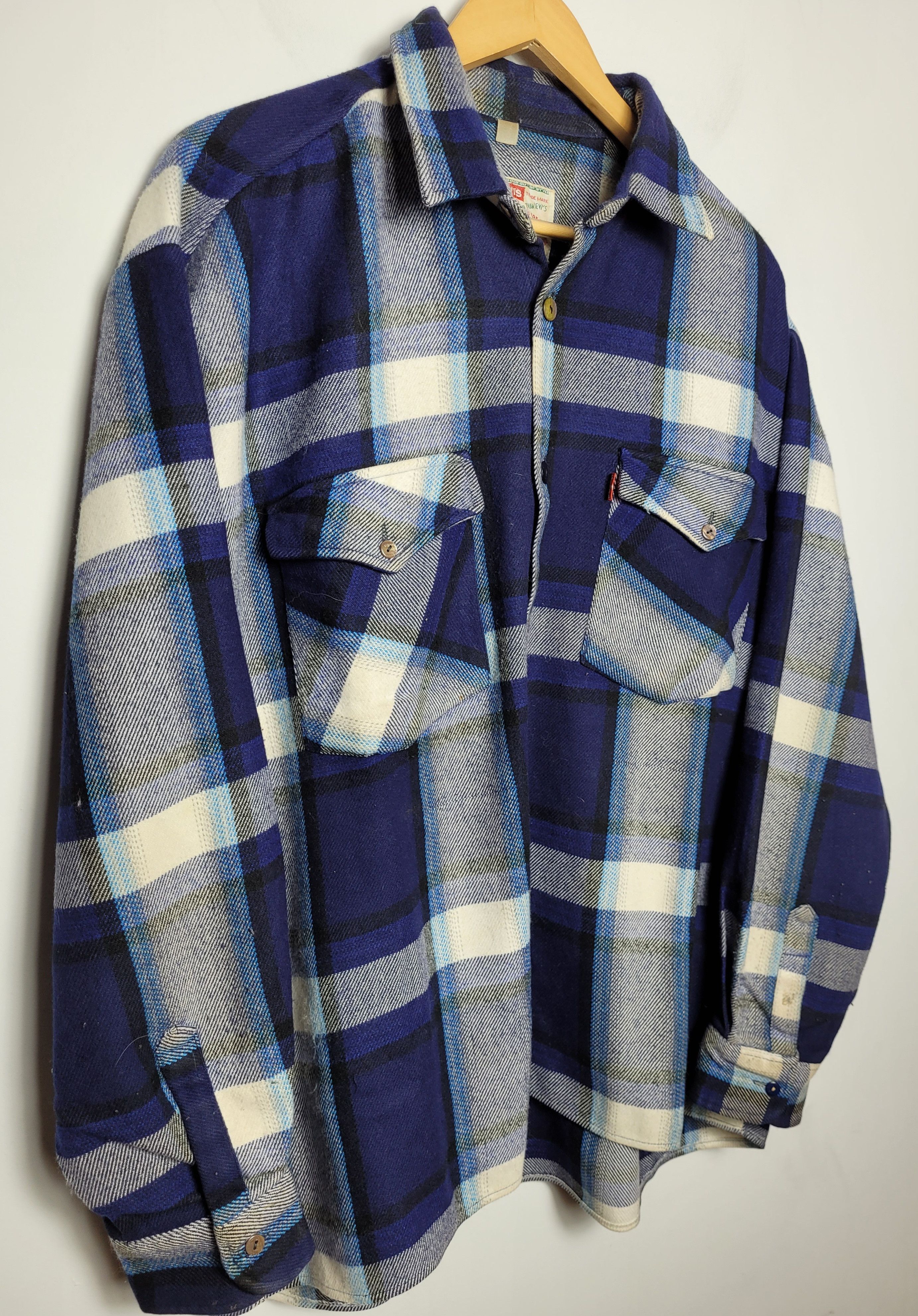 Levi's Levi's vintage 90s flannel shirt Size US L / EU 52-54 / 3 - 4 Thumbnail