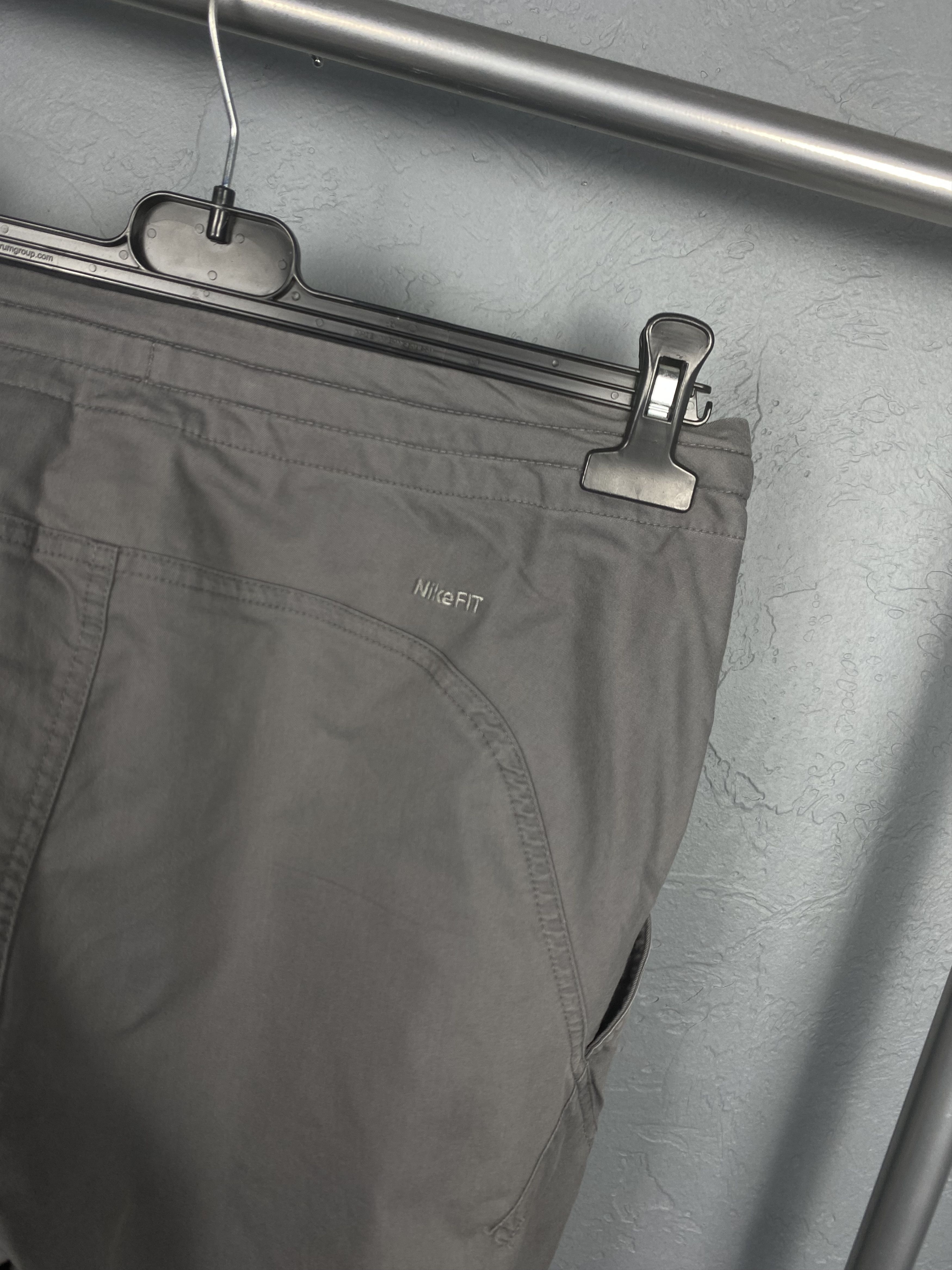 Nike × Vintage Vintage Nike Mens Cargo Capri Shorts Y2K Size US 30 / EU 46 - 8 Thumbnail