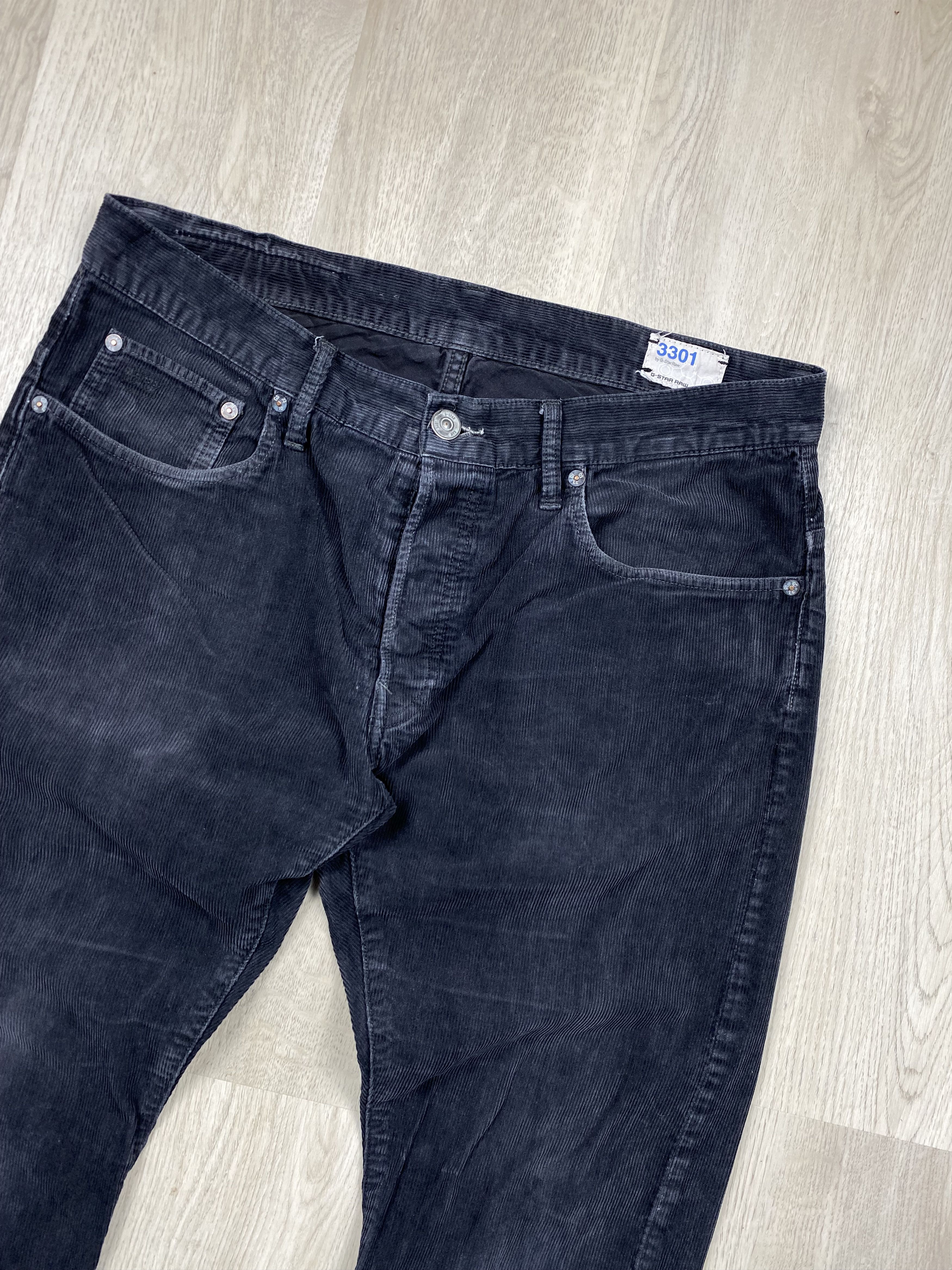 G-Star G Star Raw Vintage Faded Mens Corduroy Pants Jeans Size US 36 / EU 52 - 2 Thumbnail