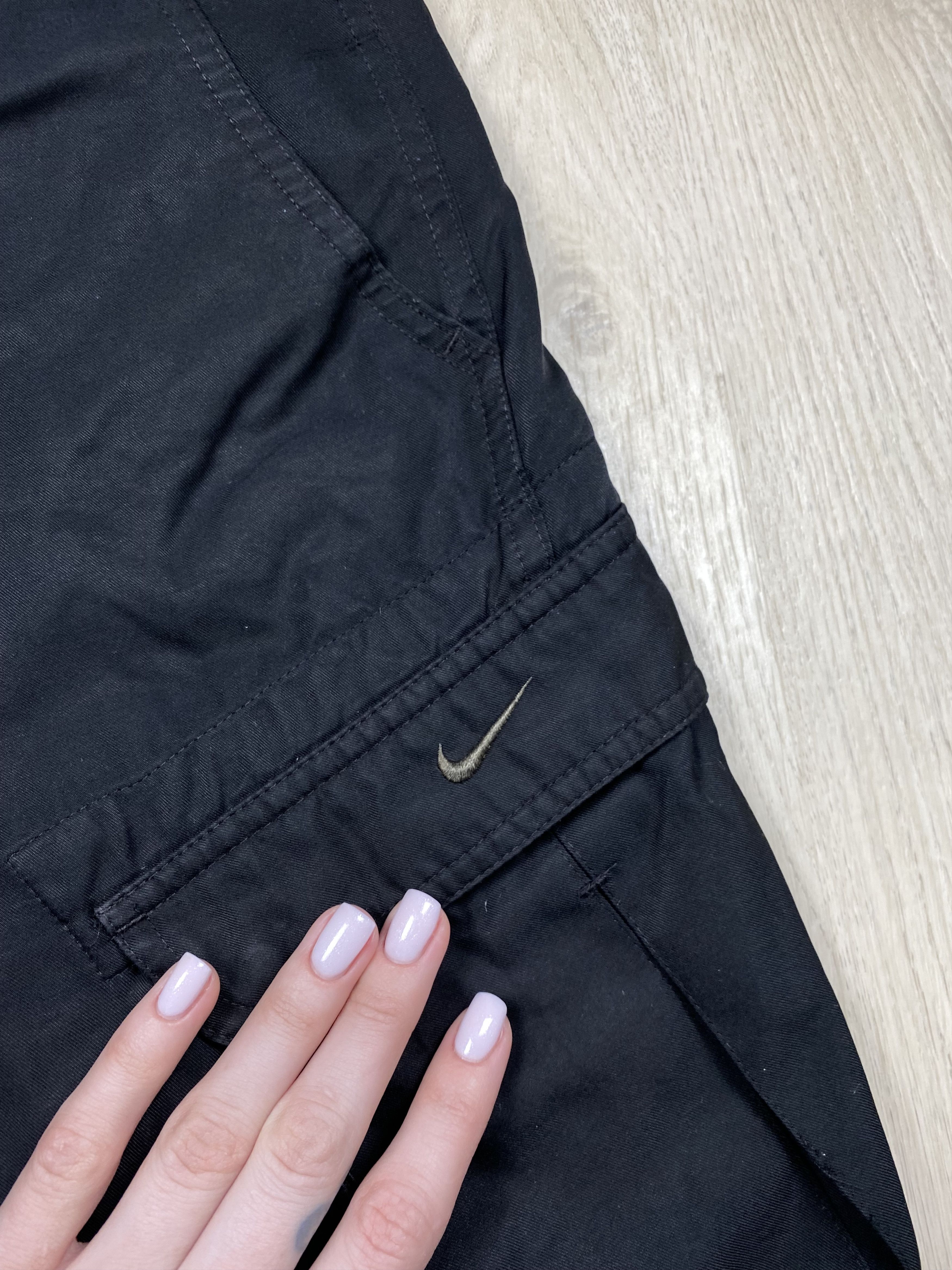 Nike Nike Womens Cargo Pants Multipocket Y2K Ladies Size 36" / US 14 / IT 50 - 3 Thumbnail