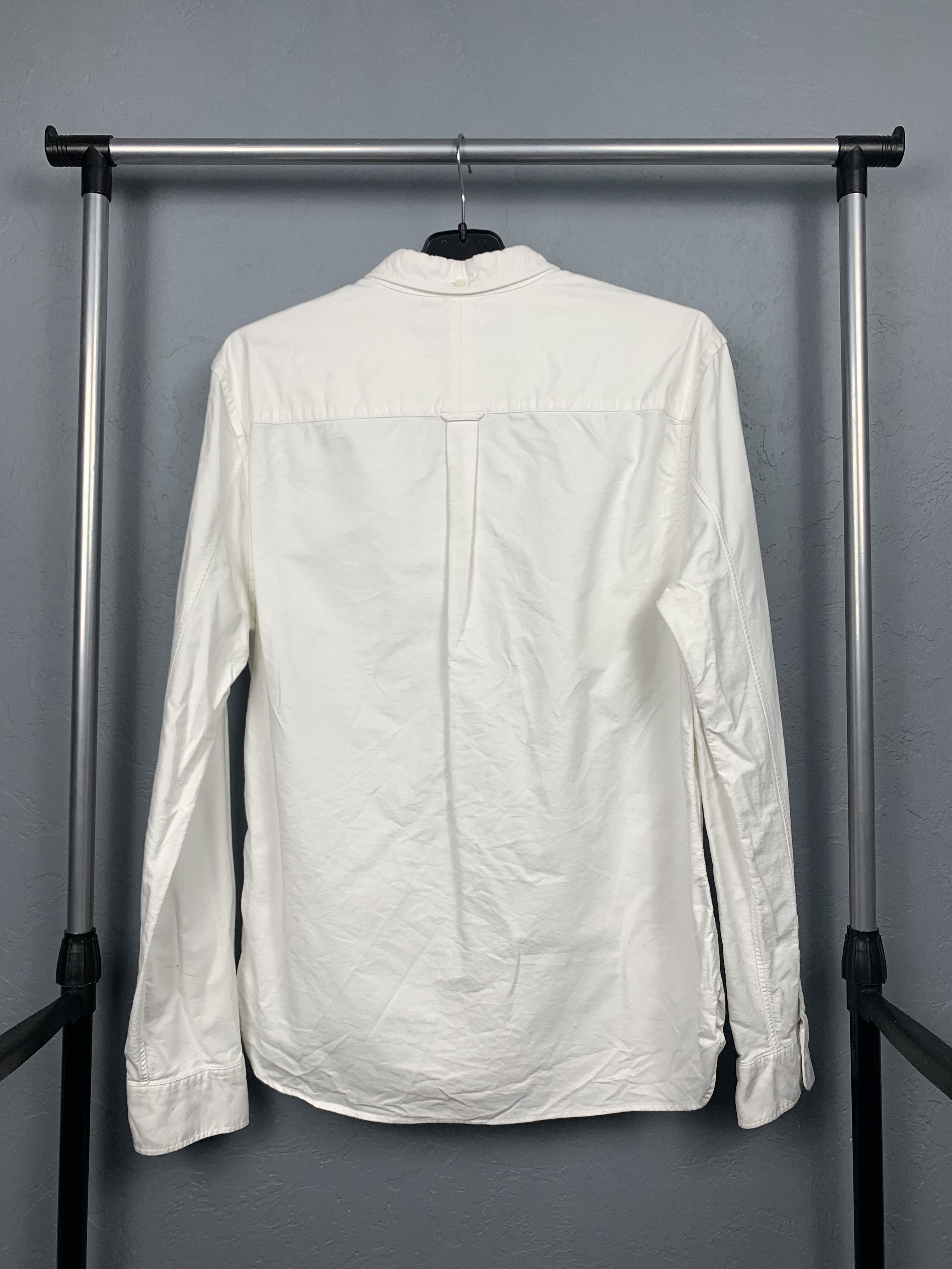 Allsaints Allsaints Greenwich Vintage Mens Long Sleeve White Shirt Size US L / EU 52-54 / 3 - 5 Thumbnail
