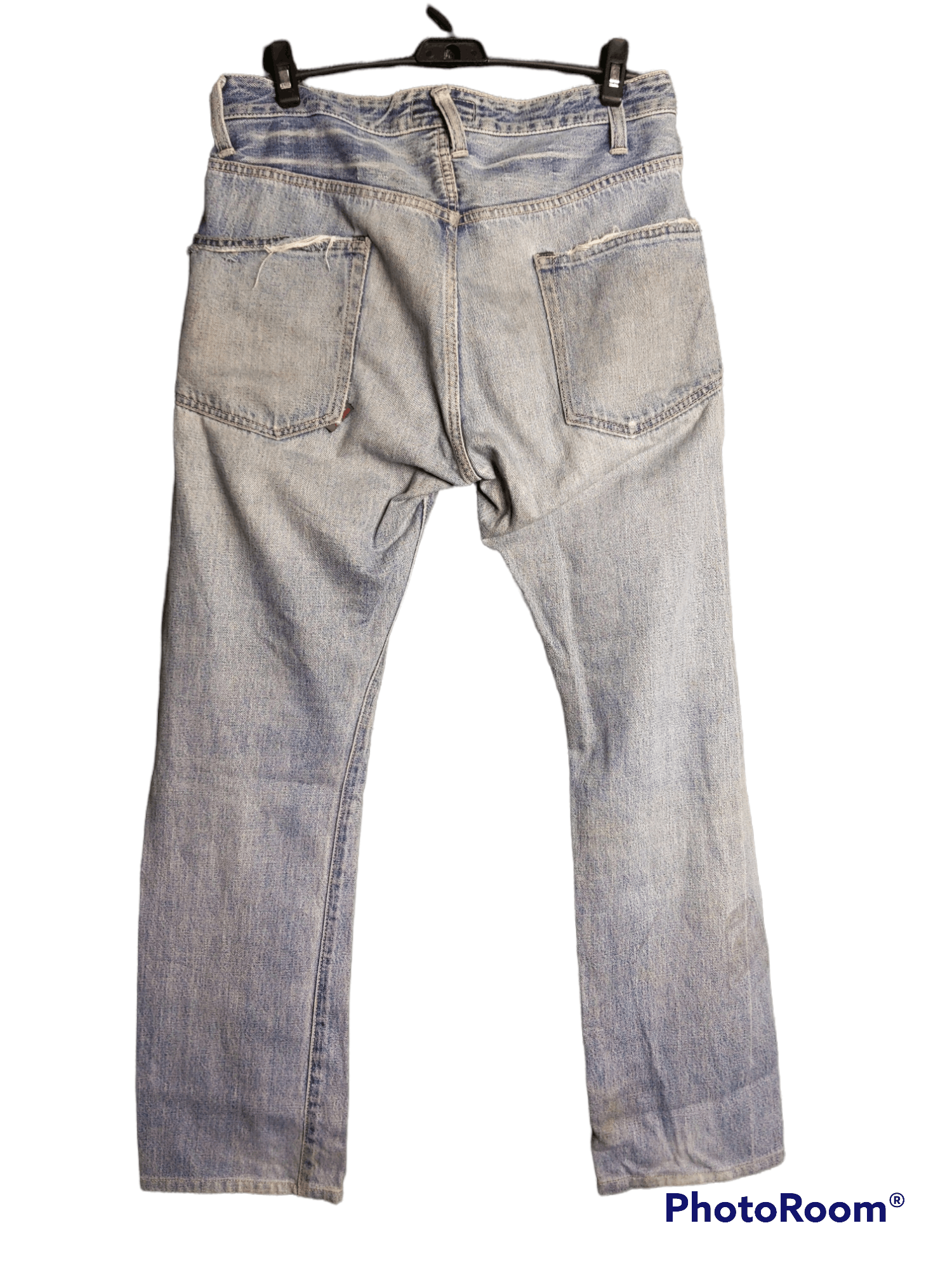 Japanese Brand × Johnbull Vintage distressed selvedge john bull jeans Size US 32 / EU 48 - 2 Thumbnail