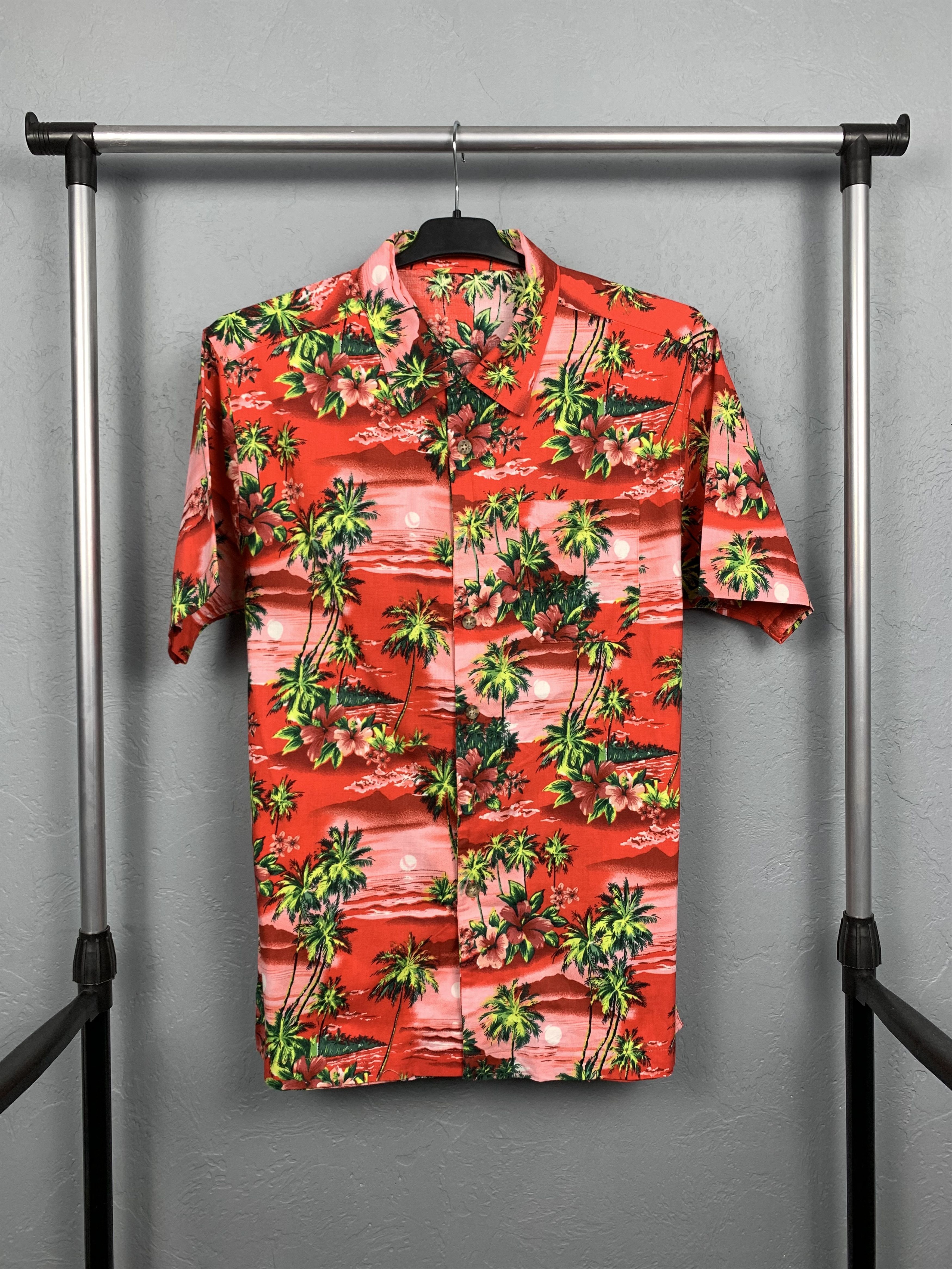 Other Vintage Hawaiian Shirt Full Printed Size US S / EU 44-46 / 1 - 1 Thumbnail