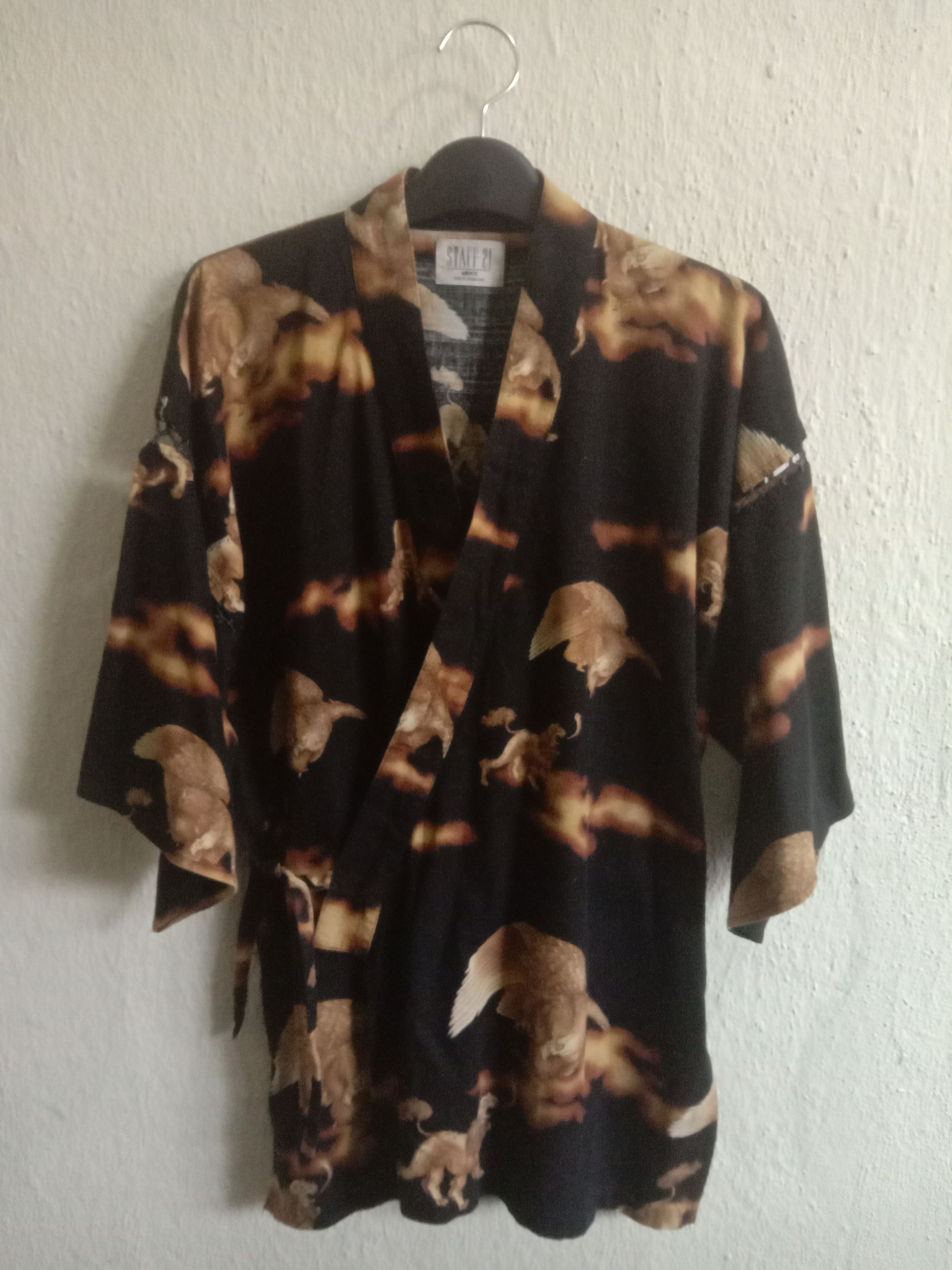 Japanese Brand KIMONO JAPANESE TRADITIONAL DESIGN BY STAFF 21 Size US M / EU 48-50 / 2 - 1 Thumbnail