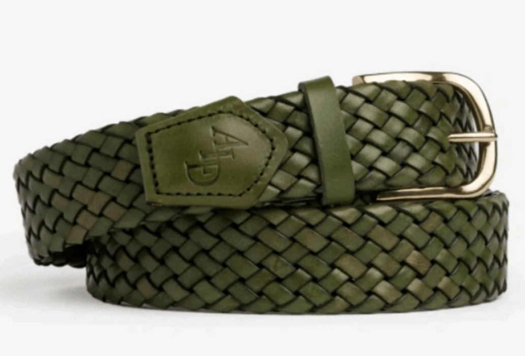 Braided Leather Belt – Aimé Leon Dore