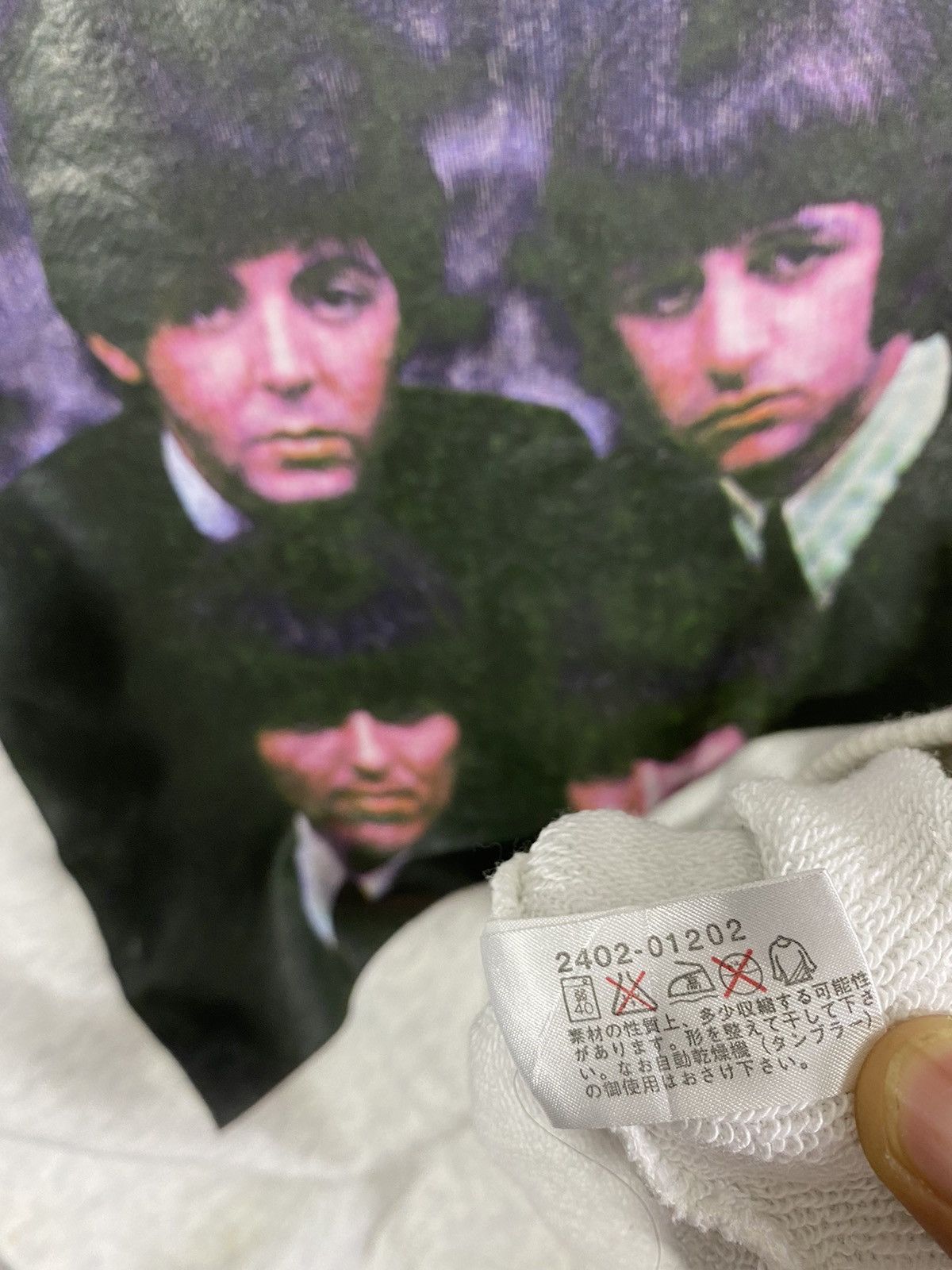 Band Tees × Japanese Brand × Vintage VERY RARE vintage the beatles Size US L / EU 52-54 / 3 - 10 Thumbnail
