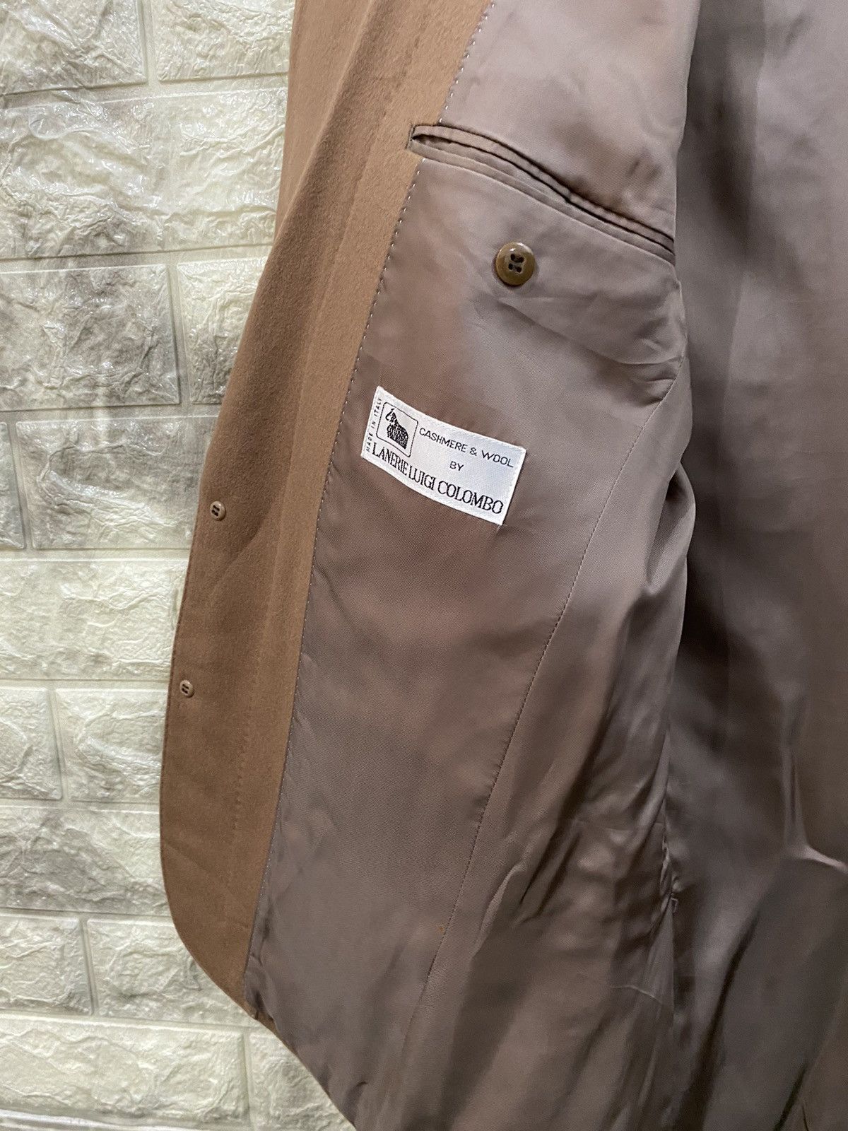 Pierre Balmain Vintage Pierre Balmain Paris Cashmere & Wool Jacket Size 44R - 13 Thumbnail