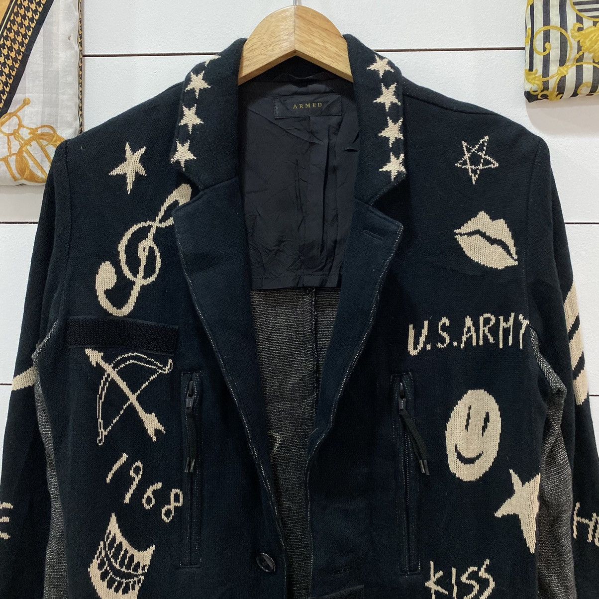 If Six Was Nine × Japanese Brand × Le Grande Bleu (L.G.B.) Armed Rare Japan Cardigan Kapital Style Size US S / EU 44-46 / 1 - 6 Thumbnail