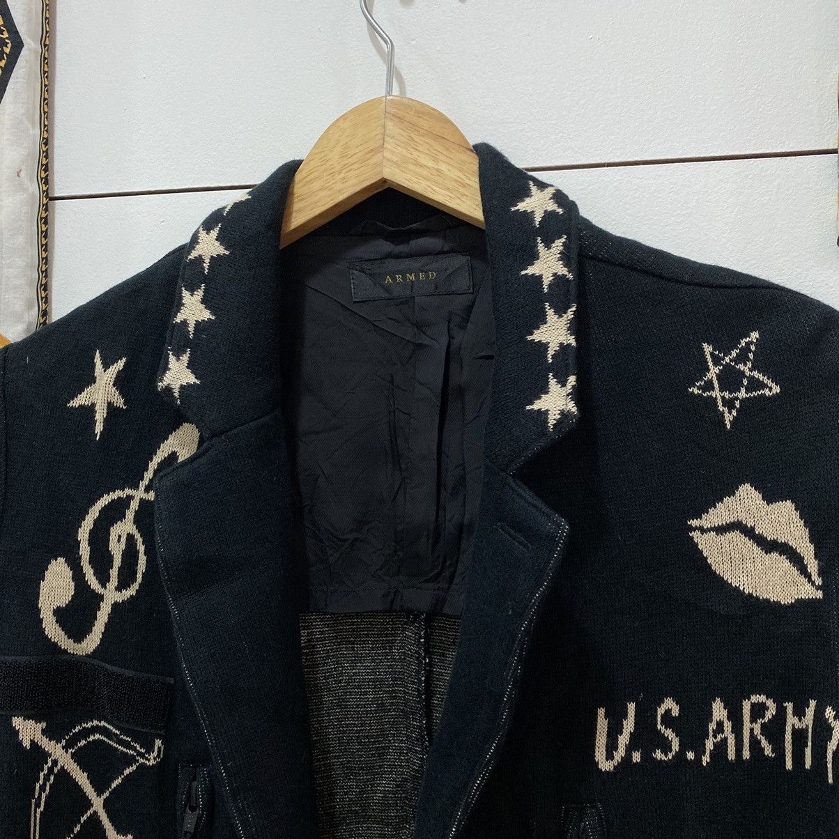 If Six Was Nine × Japanese Brand × Le Grande Bleu (L.G.B.) Armed Rare Japan Cardigan Kapital Style Size US S / EU 44-46 / 1 - 7 Thumbnail