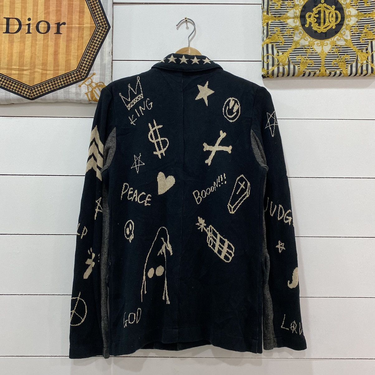 If Six Was Nine × Japanese Brand × Le Grande Bleu (L.G.B.) Armed Rare Japan Cardigan Kapital Style Size US S / EU 44-46 / 1 - 3 Thumbnail