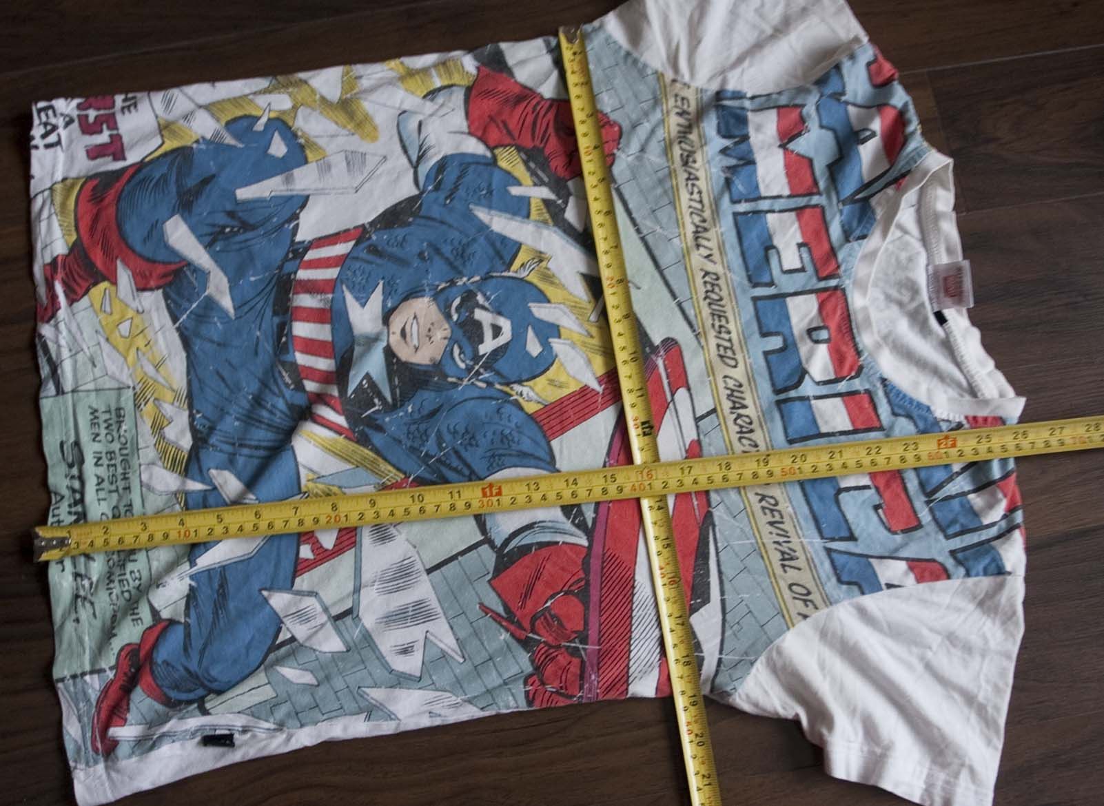 Marvel Comics Captain America T Shirt Marvel Comic 2010 Size M Size US M / EU 48-50 / 2 - 7 Thumbnail