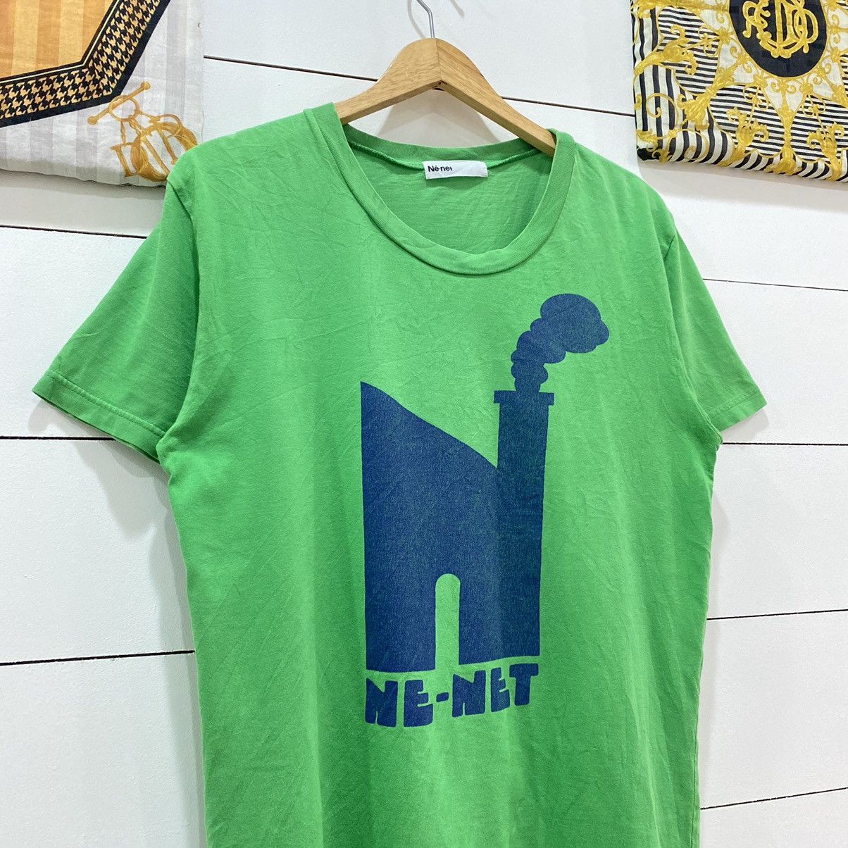 Issey Miyake × Japanese Brand × Ne-Net Ne-net by Issey Miyake Japan Shirt Size US S / EU 44-46 / 1 - 3 Thumbnail