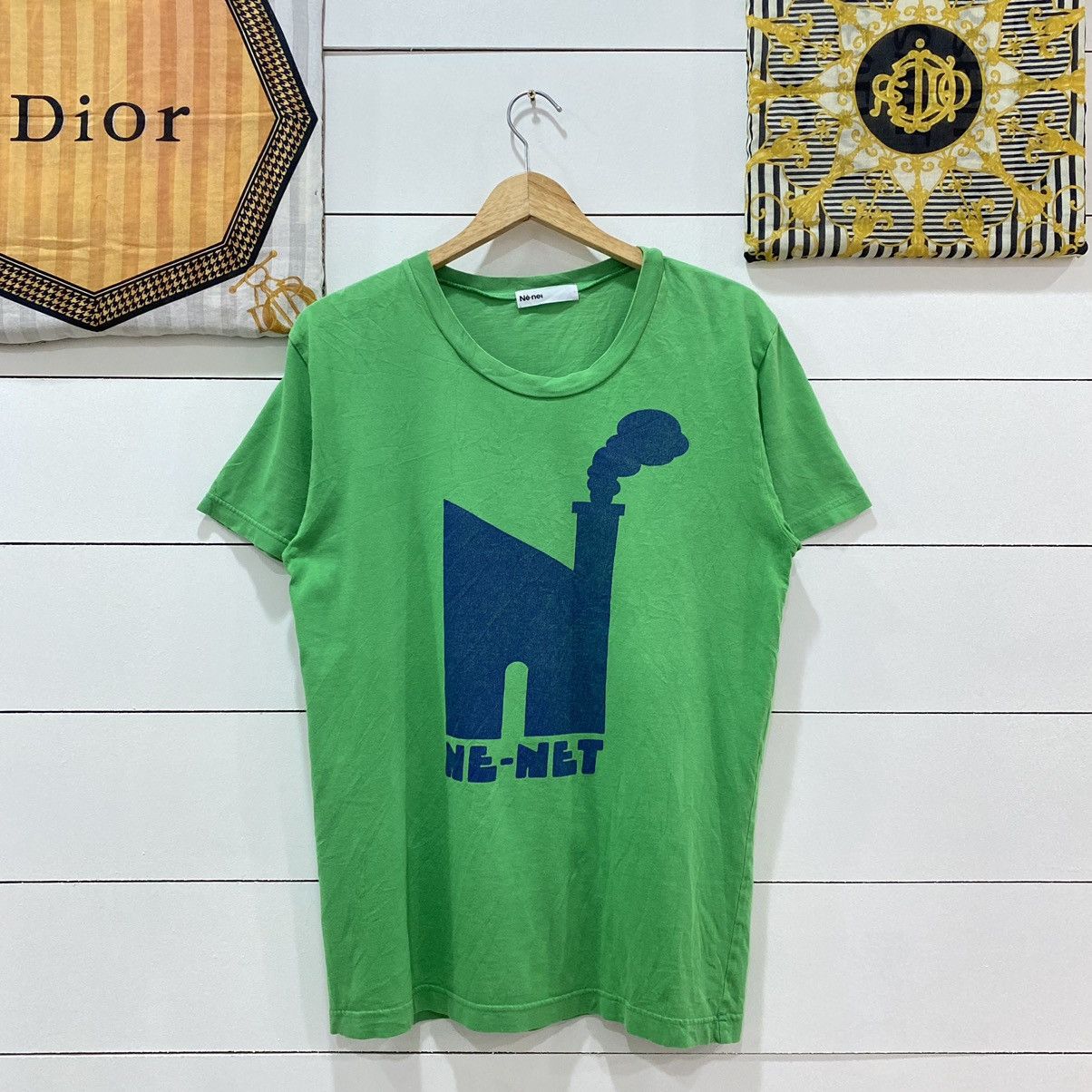 Issey Miyake × Japanese Brand × Ne-Net Ne-net by Issey Miyake Japan Shirt Size US S / EU 44-46 / 1 - 1 Thumbnail
