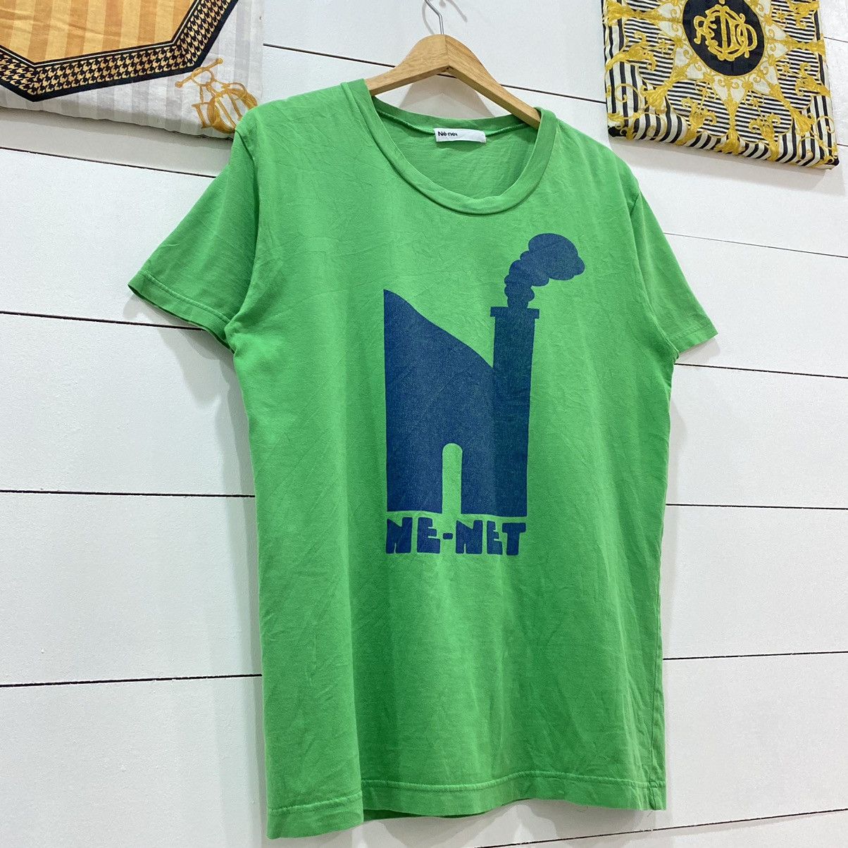Issey Miyake × Japanese Brand × Ne-Net Ne-net by Issey Miyake Japan Shirt Size US S / EU 44-46 / 1 - 2 Thumbnail
