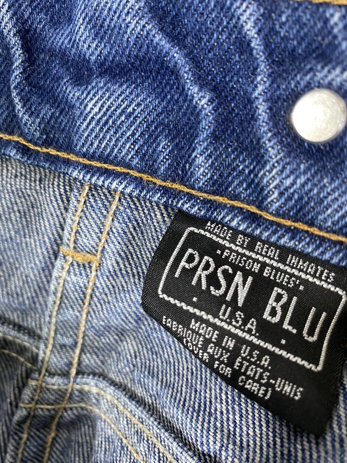 Vintage prsn blue double knee Size US 32 / EU 48 - 7 Thumbnail