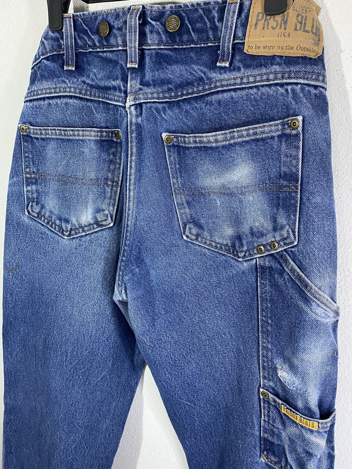Vintage prsn blue double knee Size US 32 / EU 48 - 4 Thumbnail