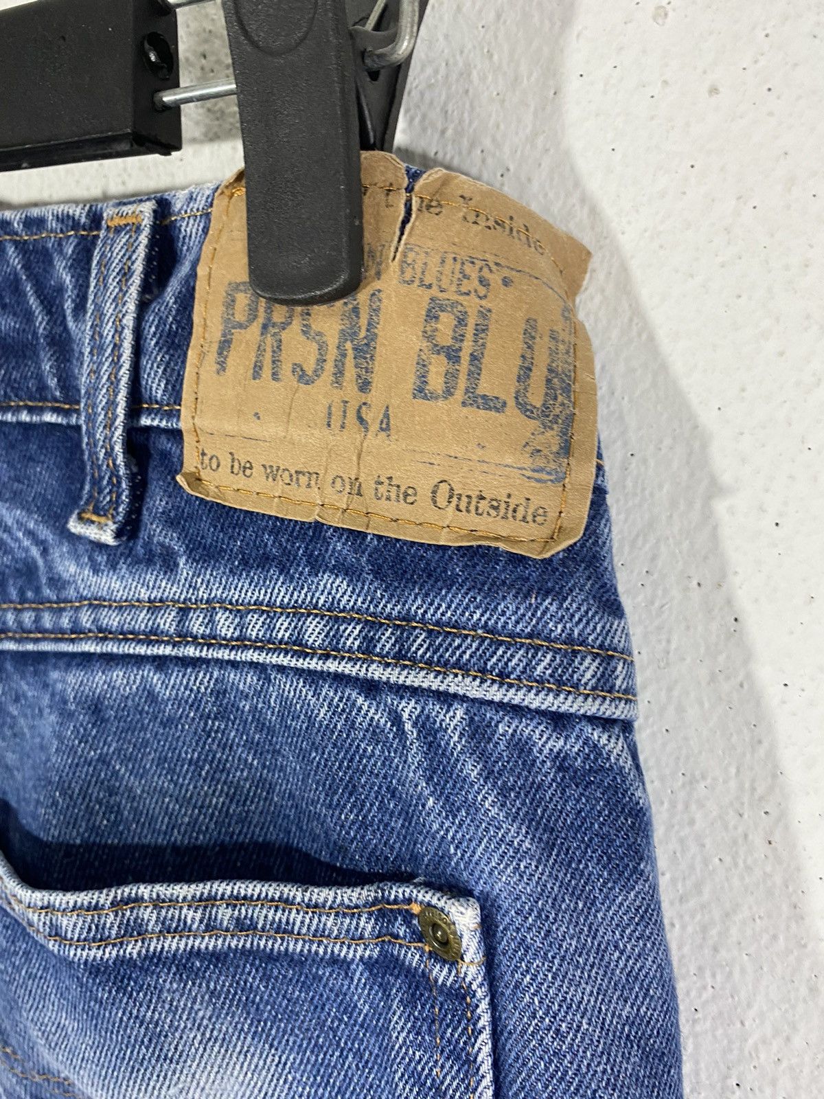 Vintage prsn blue double knee Size US 32 / EU 48 - 5 Thumbnail