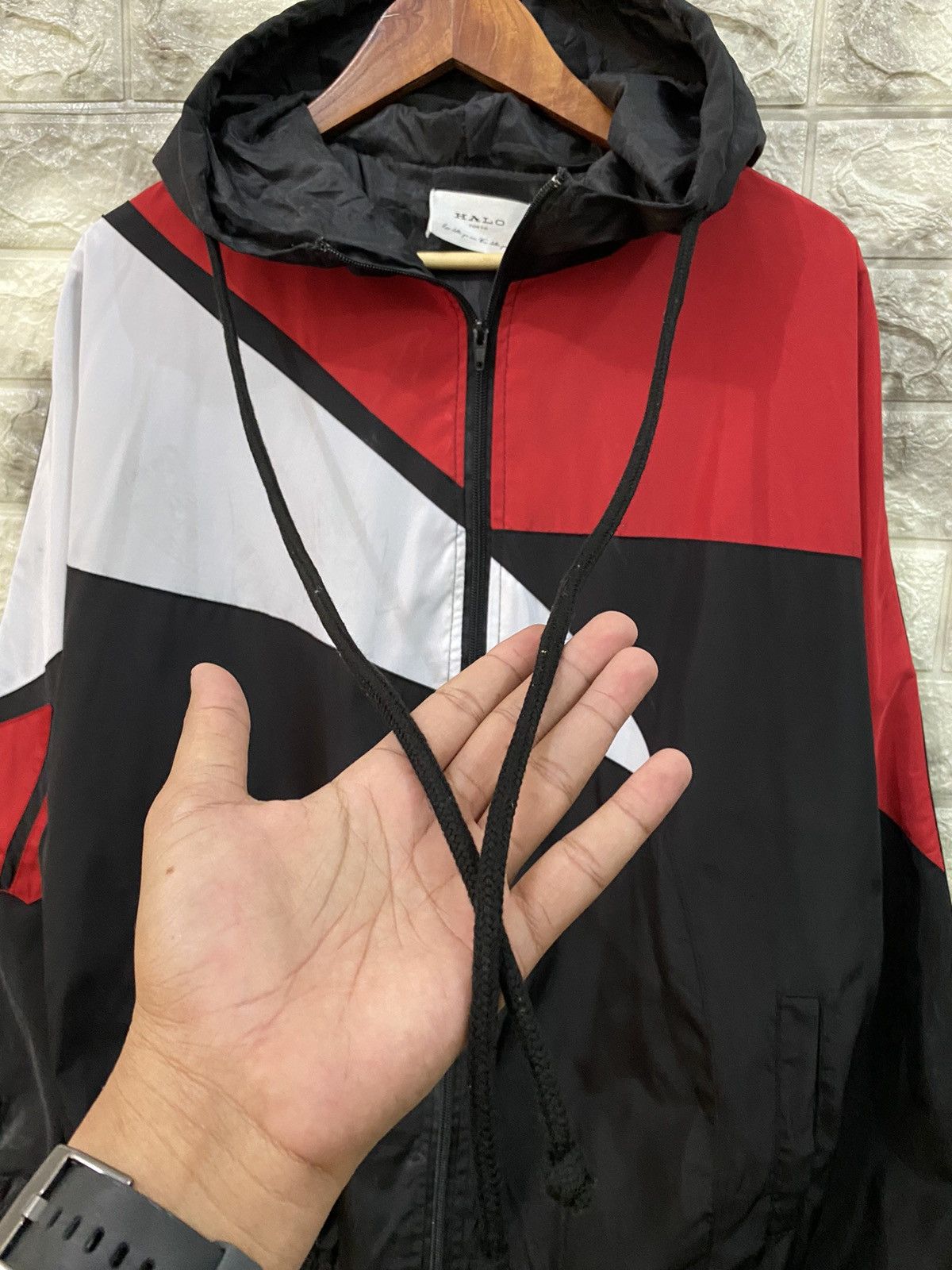 Halo × Japanese Brand Halo Zipper Jacket With Hoodie Size US L / EU 52-54 / 3 - 6 Thumbnail