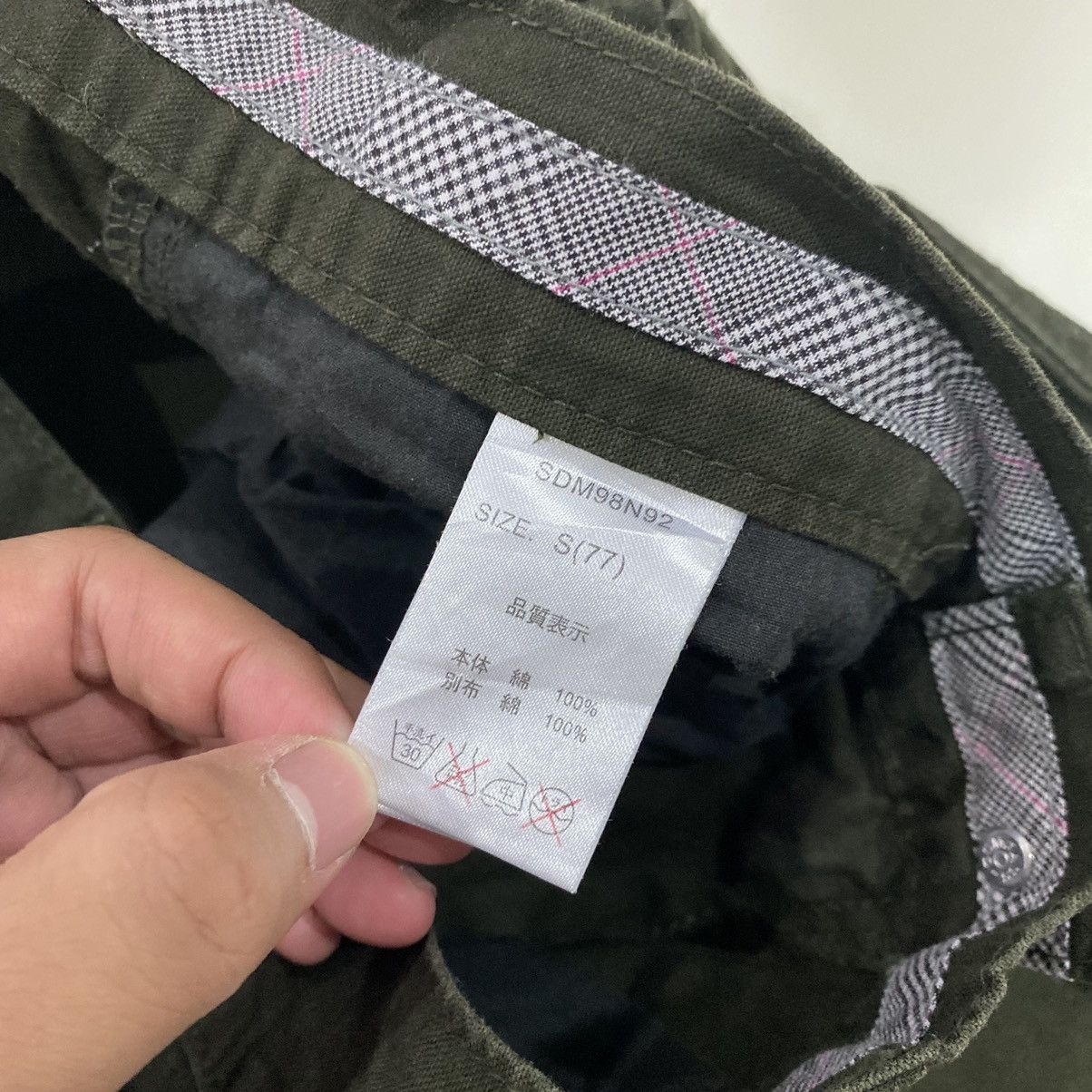 Japanese Brand × Vintage × semanticdesign Semantic Design Tactical Pocket Cargo Pants Size US 30 / EU 46 - 11 Thumbnail