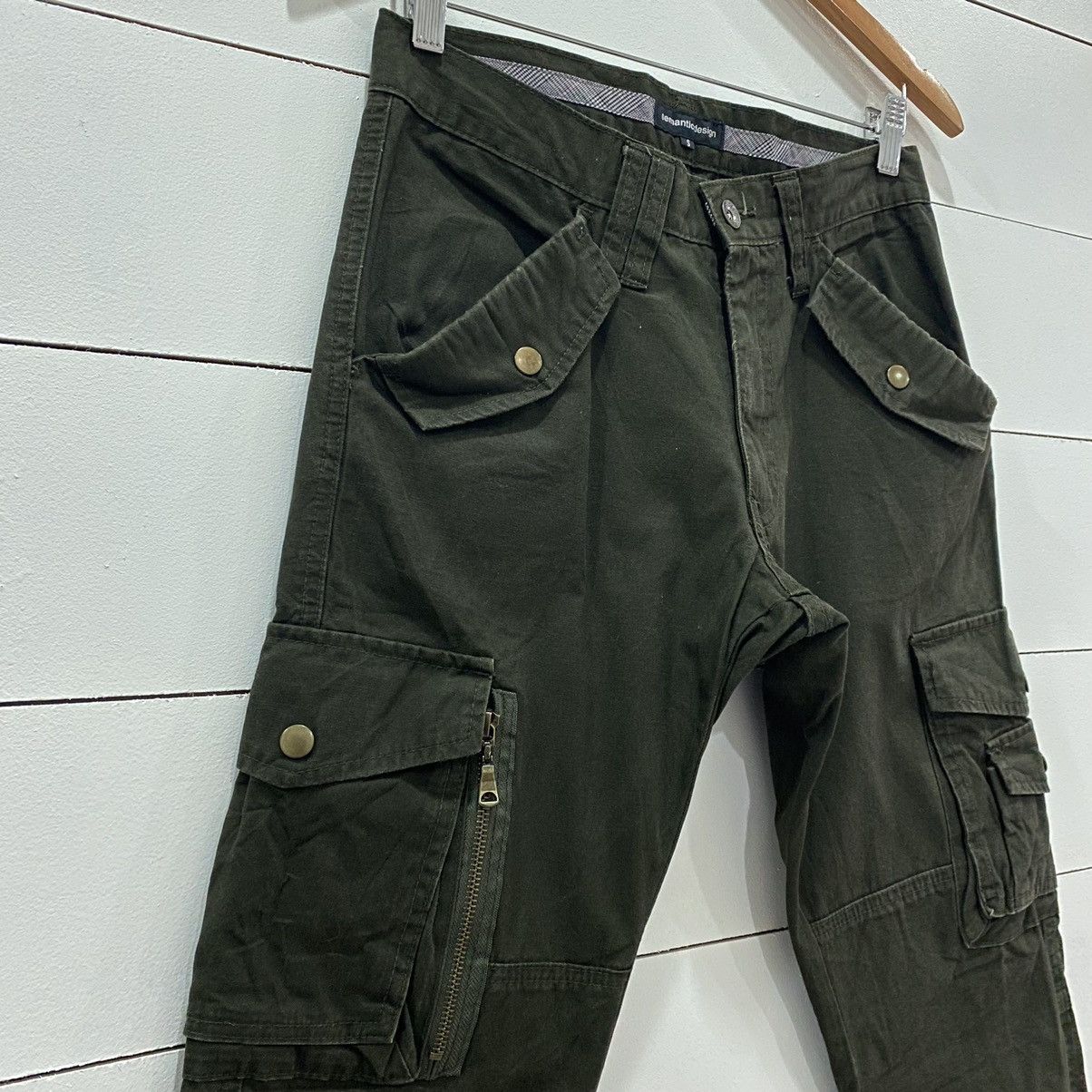 Japanese Brand × Vintage × semanticdesign Semantic Design Tactical Pocket Cargo Pants Size US 30 / EU 46 - 4 Thumbnail