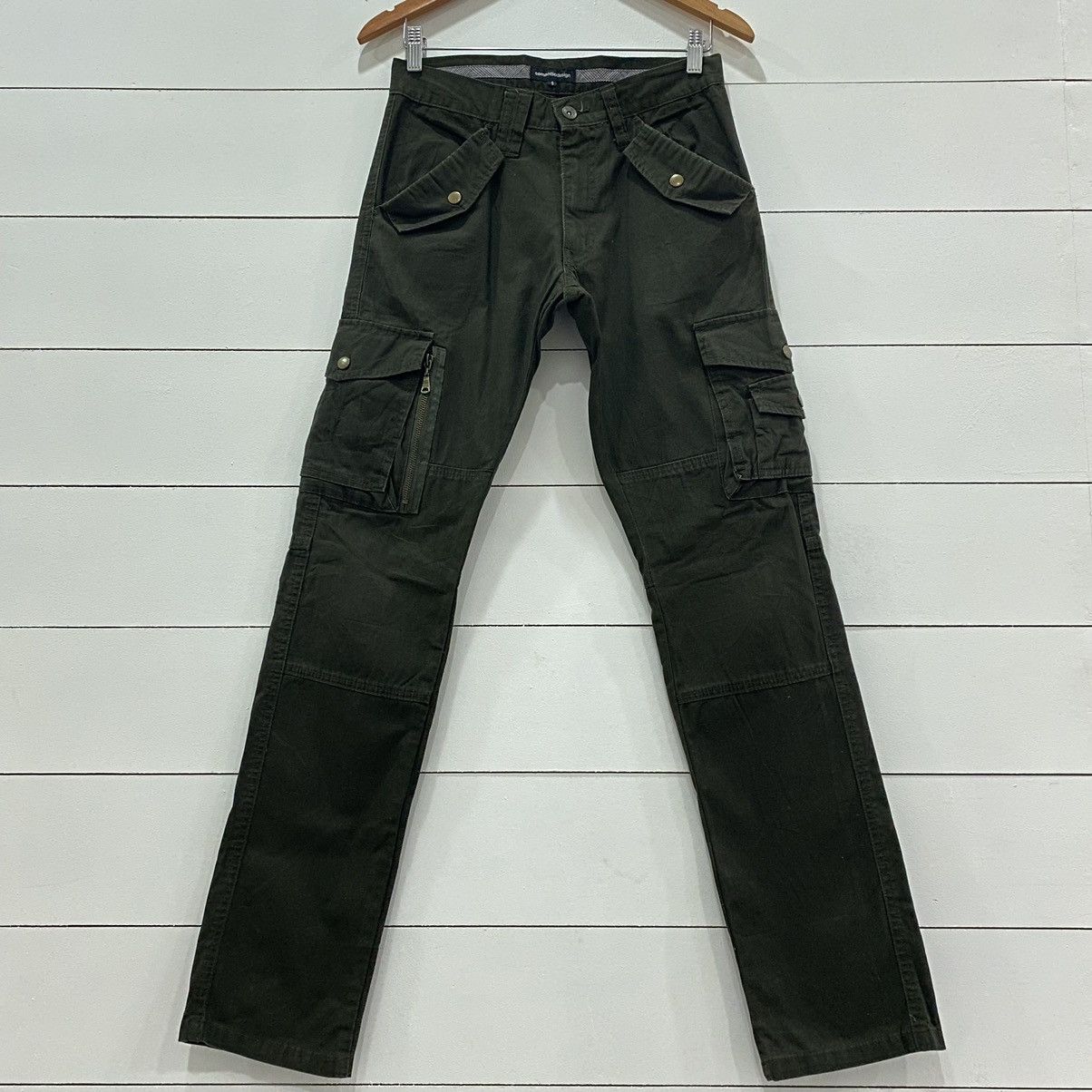 Japanese Brand × Vintage × semanticdesign Semantic Design Tactical Pocket Cargo Pants Size US 30 / EU 46 - 1 Thumbnail