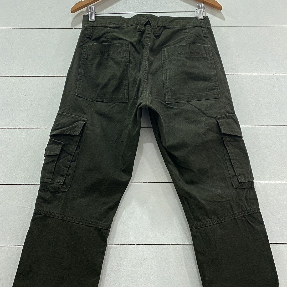 Japanese Brand × Vintage × semanticdesign Semantic Design Tactical Pocket Cargo Pants Size US 30 / EU 46 - 7 Thumbnail