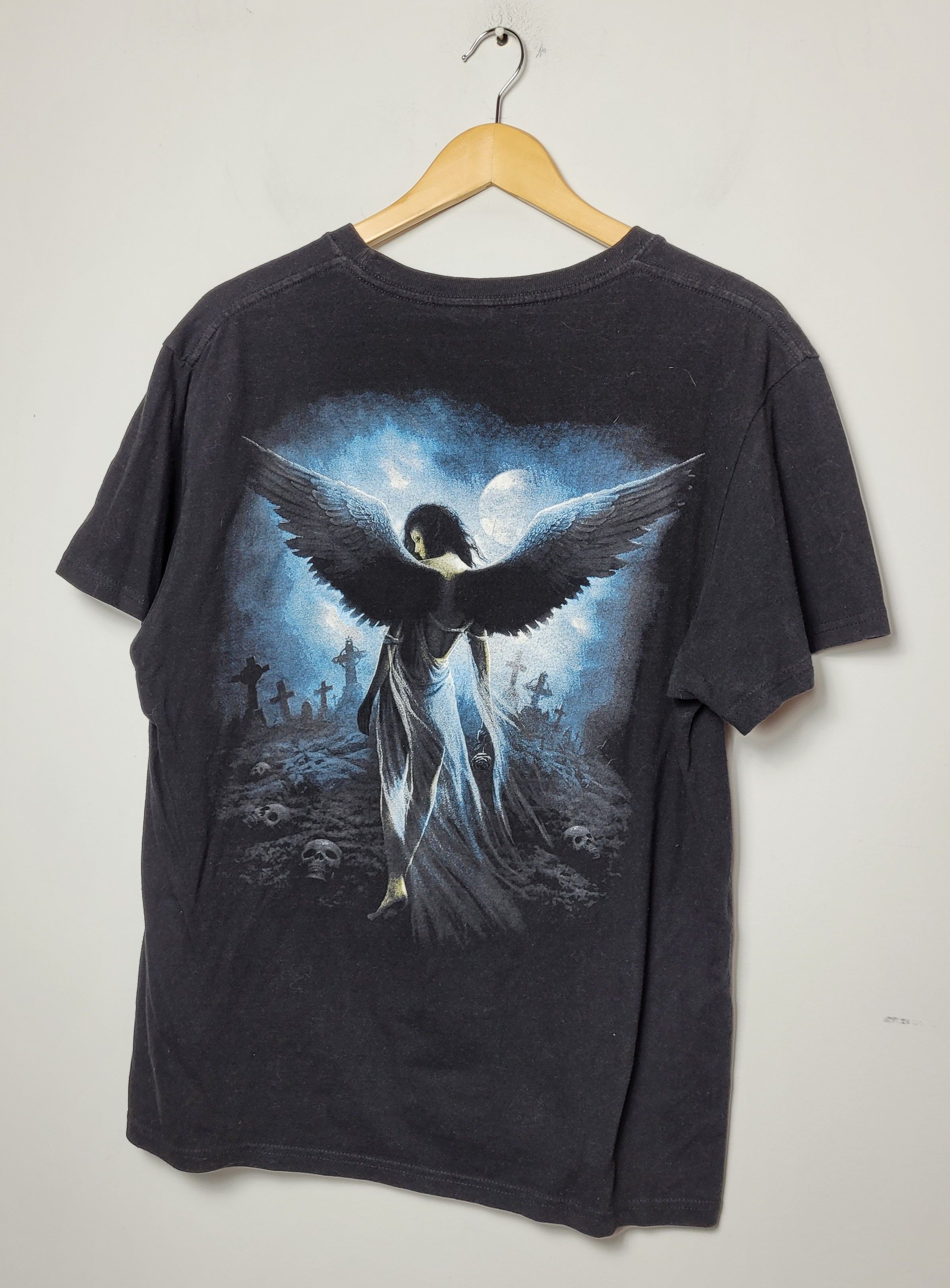 Vintage vintage dark angel rock metal goth alternative tee t-shirt Size US L / EU 52-54 / 3 - 5 Thumbnail