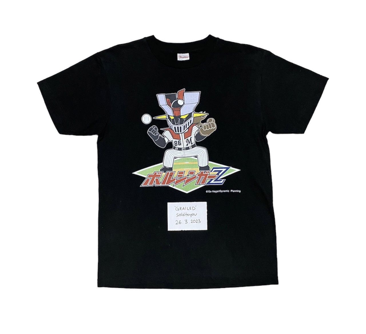 Anime × Japanese Brand × MLB Mazinger Z X Chiba Lotte Marines Anime MLB Tshirt Size US S / EU 44-46 / 1 - 1 Thumbnail