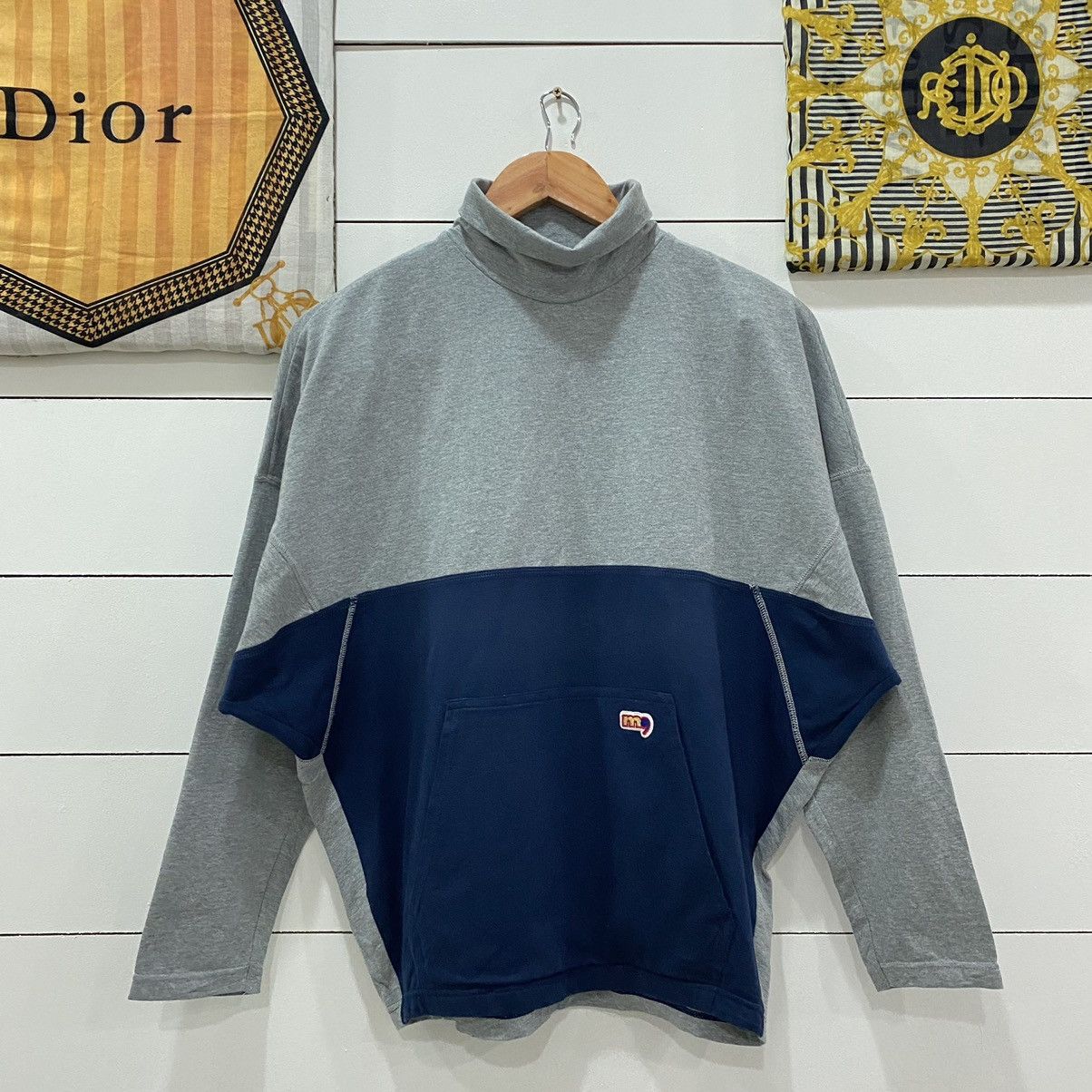 Issey Miyake × Japanese Brand × mercibeaucoup Issey Miyake Mercibeaucoup Long Sleeve Turtle Neck Shirt Size US M / EU 48-50 / 2 - 1 Thumbnail