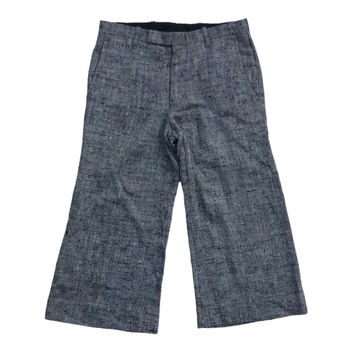image of Comme Des Garcons Comme Des Garçons Cdg Three Quarter Casual Pants / Stains in Grey, Men's (Size 29