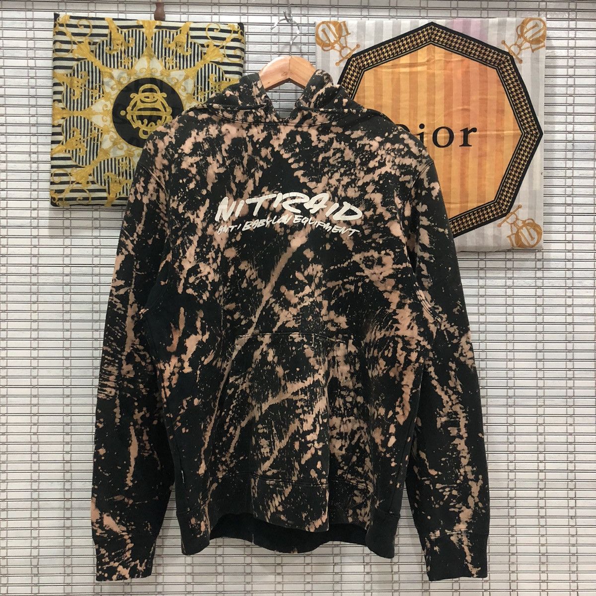 Japanese Brand × Nitraid Vintage Nitraid Tie Dye Hoodie Size US M / EU 48-50 / 2 - 1 Thumbnail