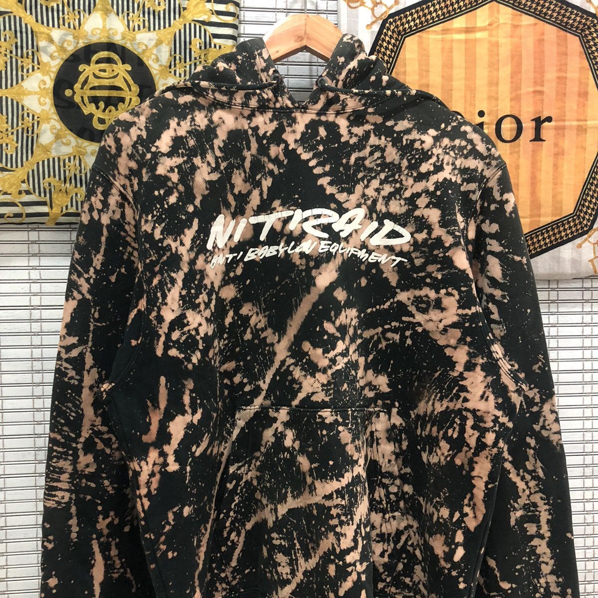 Japanese Brand × Nitraid Vintage Nitraid Tie Dye Hoodie Size US M / EU 48-50 / 2 - 3 Thumbnail