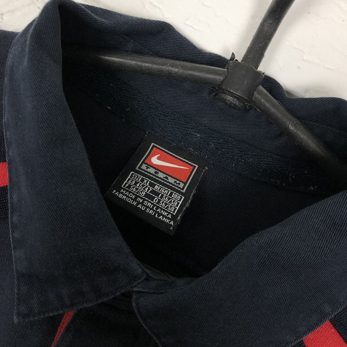 Nike England national team rugby vintage jersey Size US XL / EU 56 / 4 - 5 Thumbnail