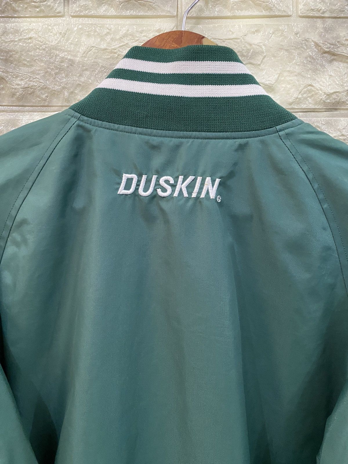 Japanese Brand × Vintage Vintage Duskin Varsity Jacket Size US L / EU 52-54 / 3 - 4 Thumbnail