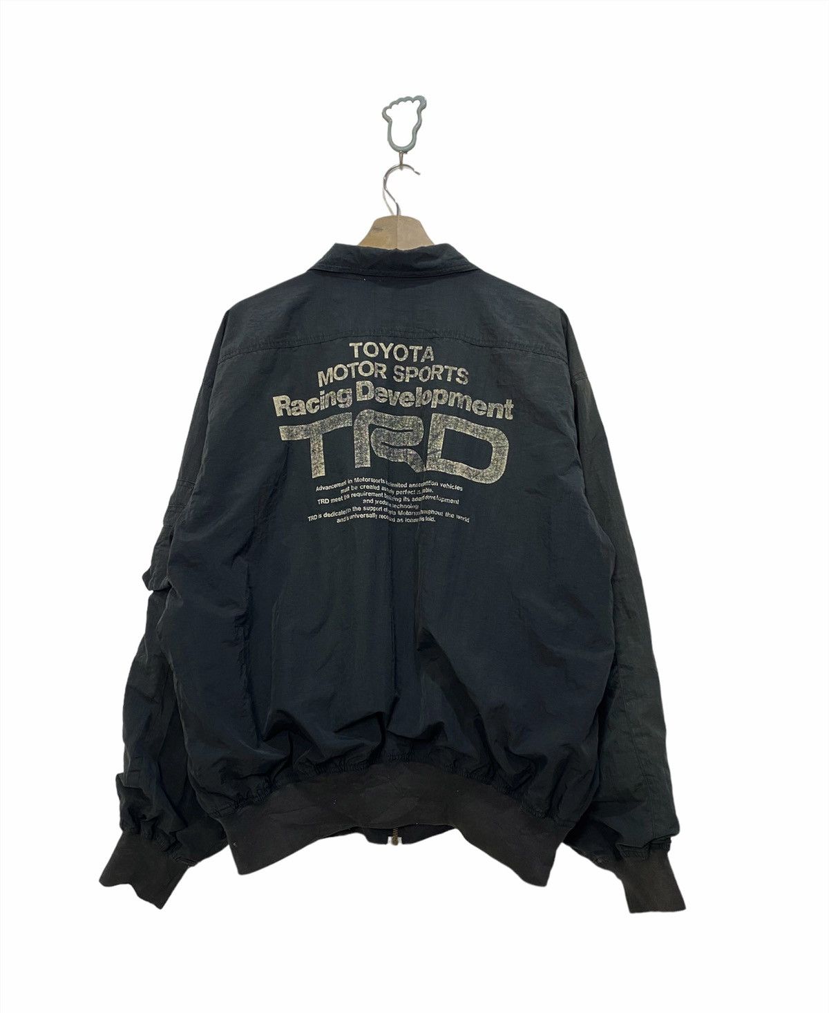 Japanese Brand TOYOTA RACING DEVELOPMENT TRD BOMBER JACKET Size US XL / EU 56 / 4 - 2 Thumbnail