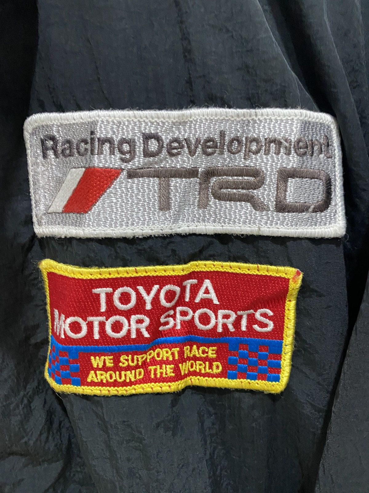 Japanese Brand TOYOTA RACING DEVELOPMENT TRD BOMBER JACKET Size US XL / EU 56 / 4 - 3 Thumbnail