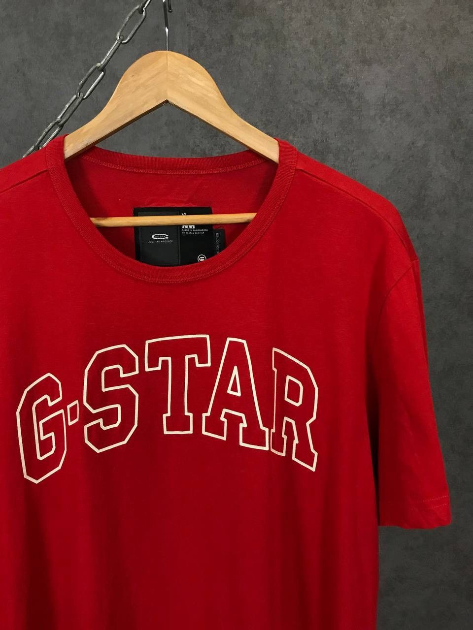 G-Star G Star Raw big center logo tee Size US XL / EU 56 / 4 - 2 Thumbnail