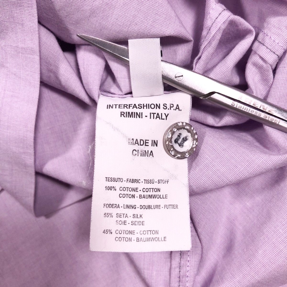 Marithe + Francois Girbaud Le Jean De Marithe+Francois Girbaud Lavender Western Shirt Size US M / EU 48-50 / 2 - 13 Thumbnail