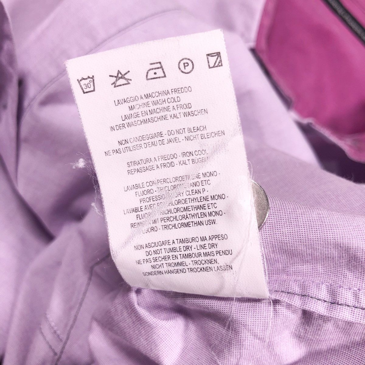 Marithe + Francois Girbaud Le Jean De Marithe+Francois Girbaud Lavender Western Shirt Size US M / EU 48-50 / 2 - 14 Thumbnail