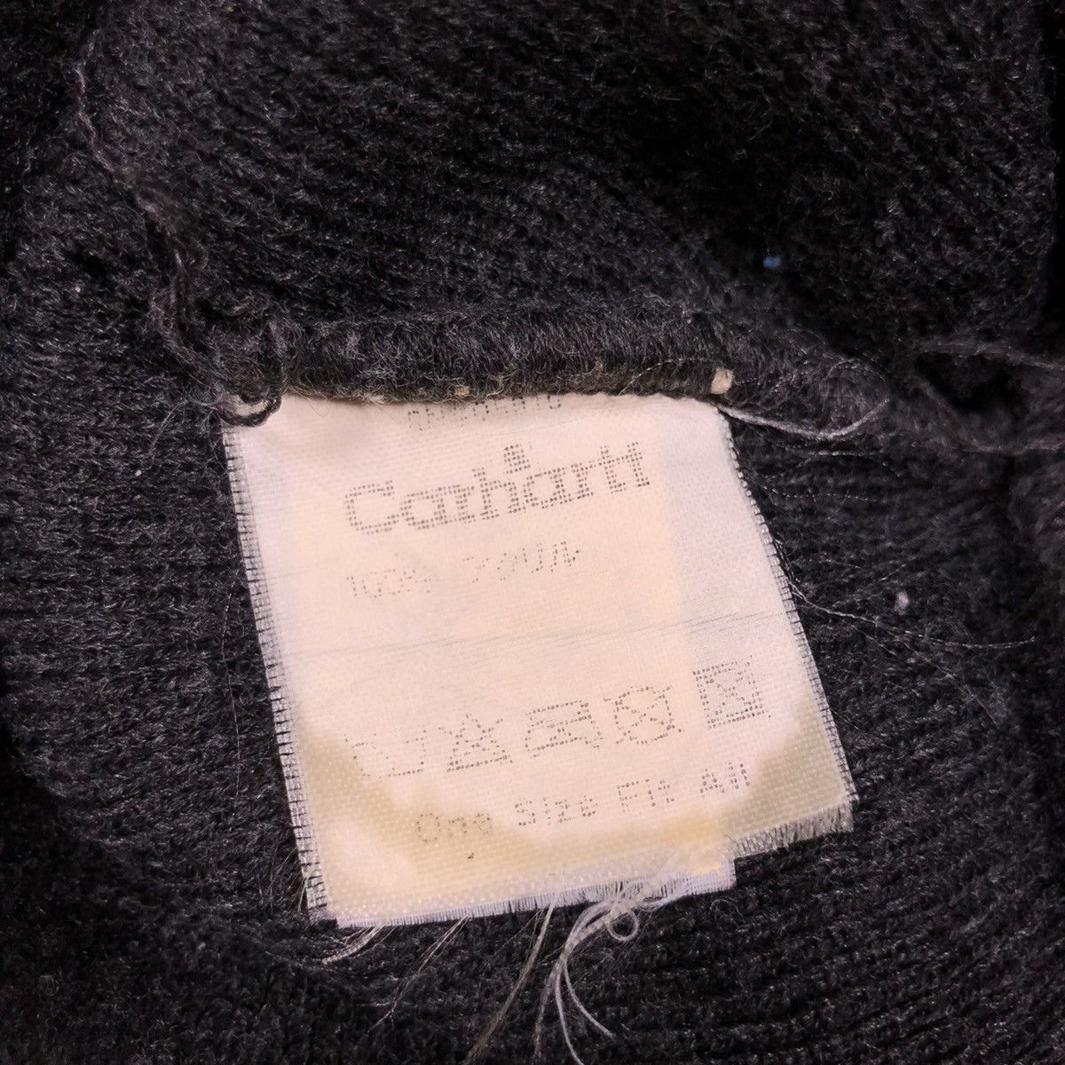 Carhartt Carhartt Vintage Beanie Hat Size ONE SIZE - 4 Thumbnail