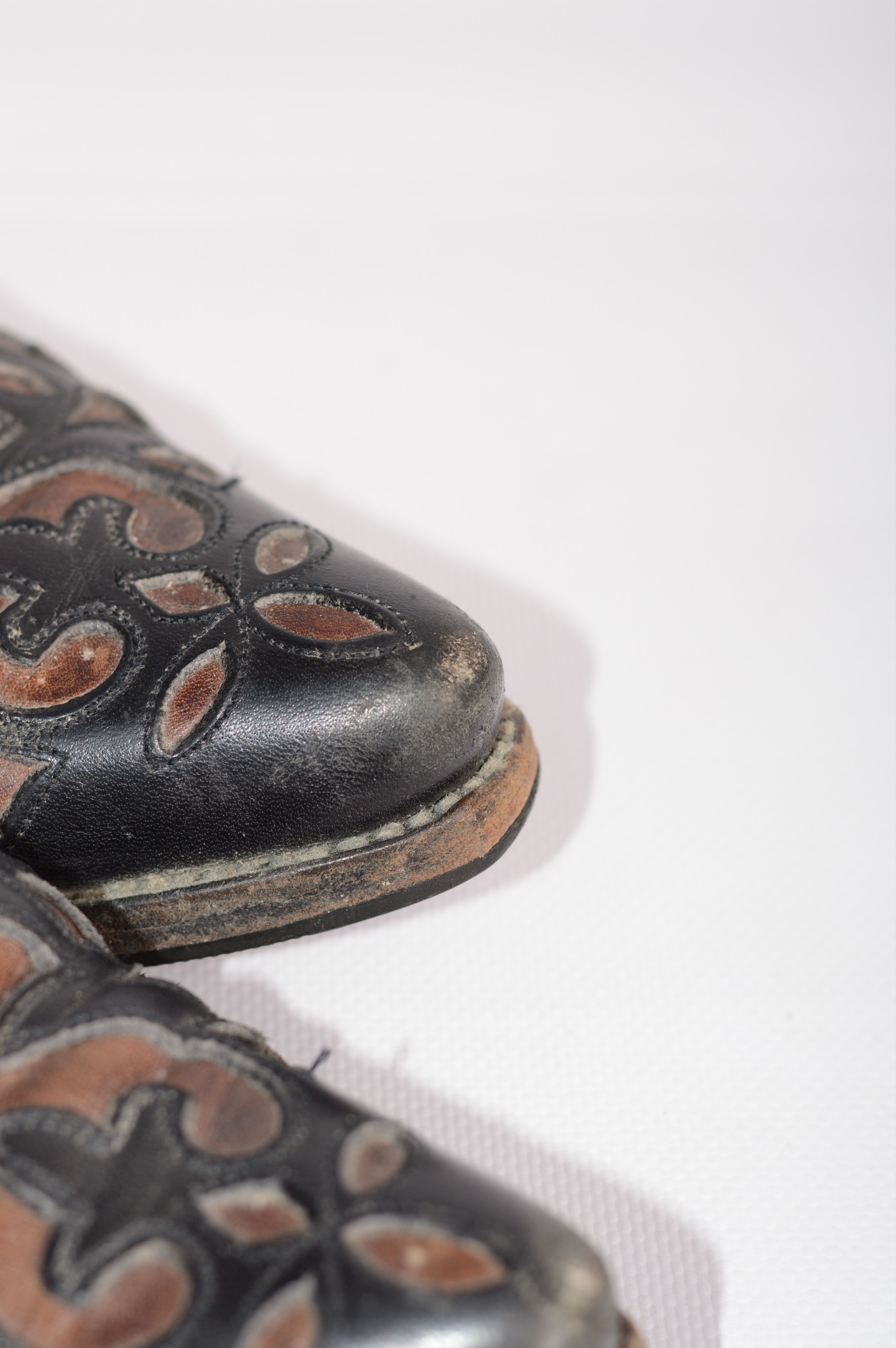 Cowboy Equipment × Vintage Tony Mora Cowboy Leather Boots Made in Spain Size US 6 / IT 36 - 8 Thumbnail