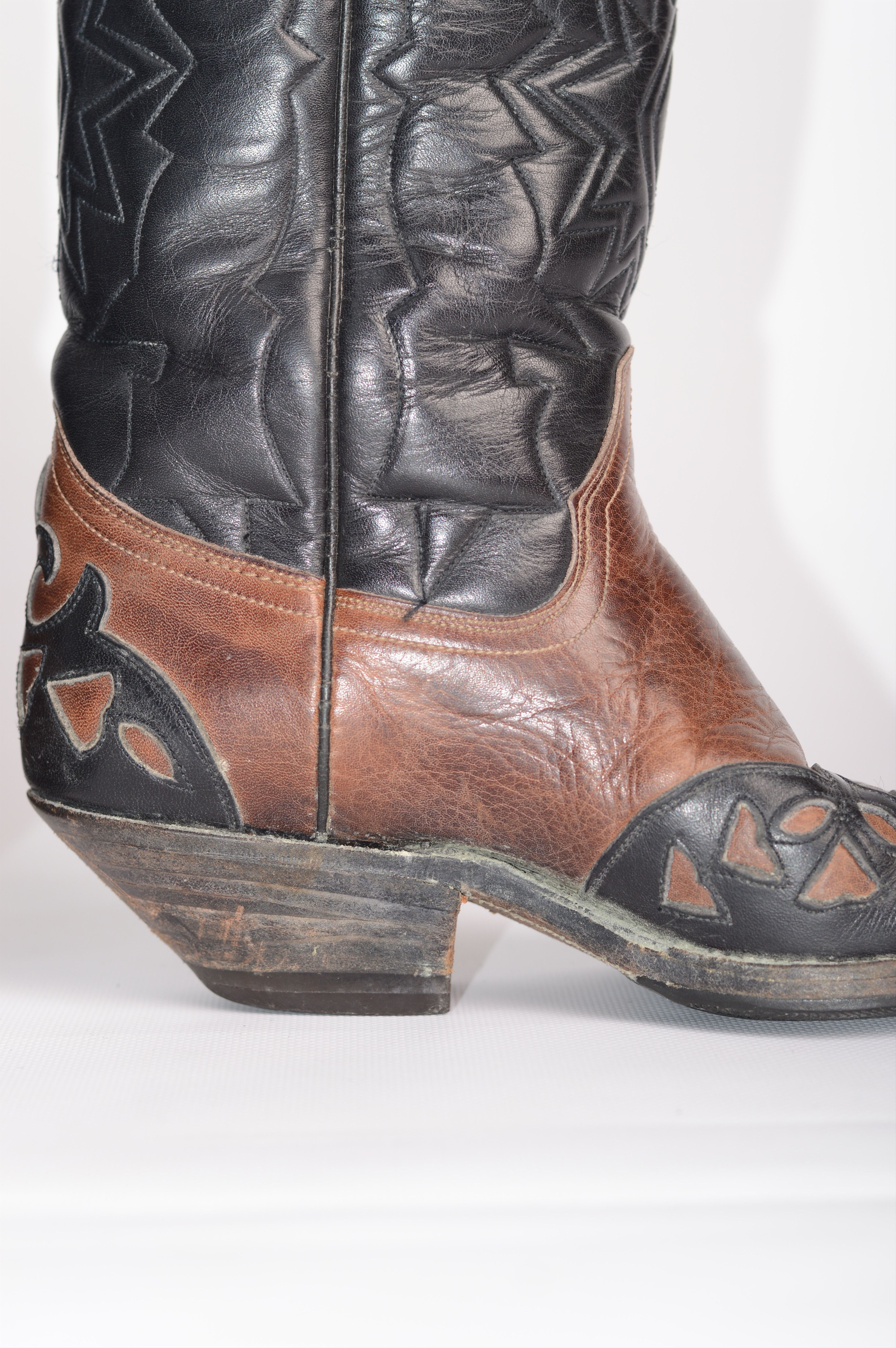 Cowboy Equipment × Vintage Tony Mora Cowboy Leather Boots Made in Spain Size US 6 / IT 36 - 11 Thumbnail