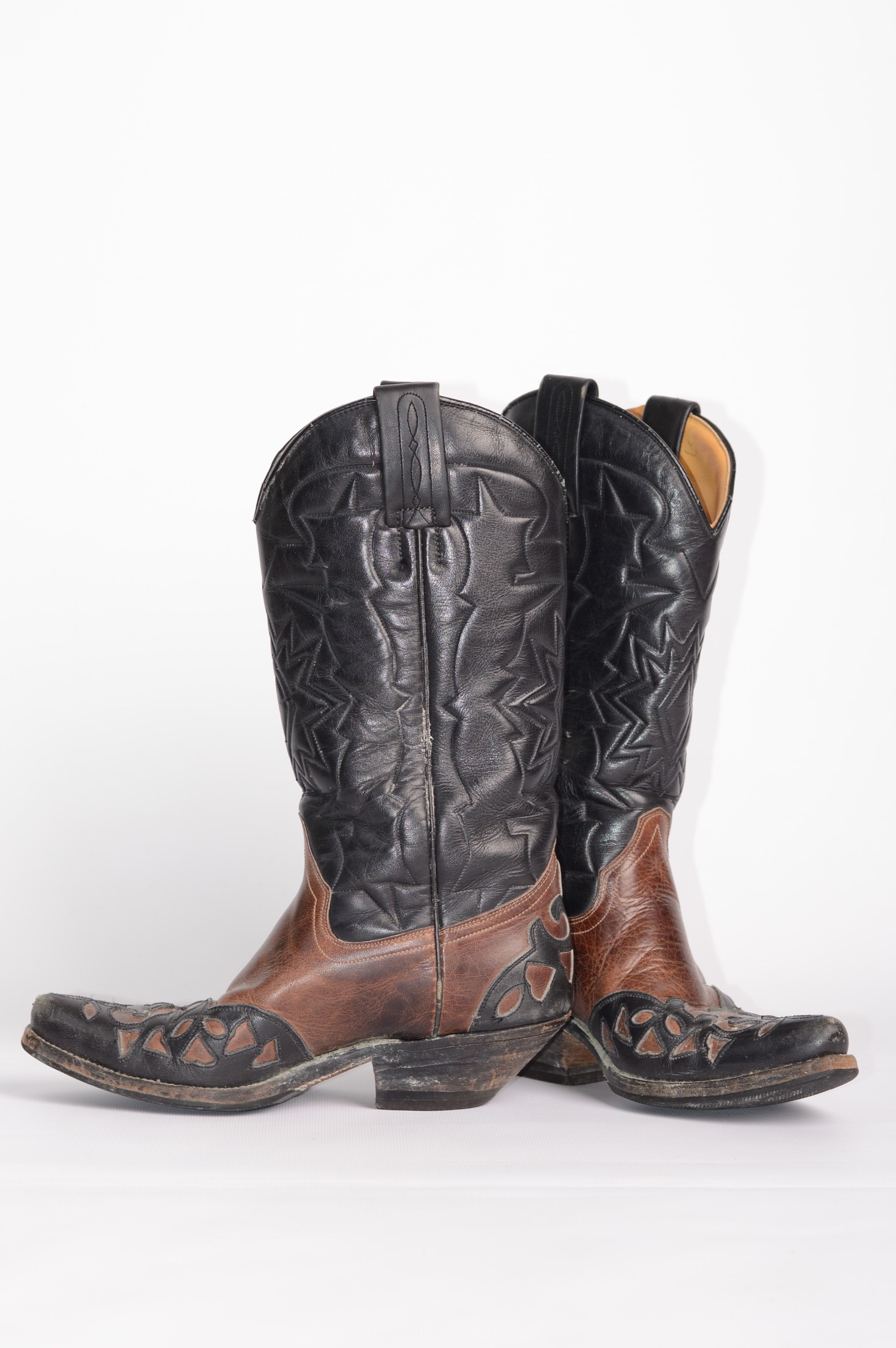 Cowboy Equipment × Vintage Tony Mora Cowboy Leather Boots Made in Spain Size US 6 / IT 36 - 3 Thumbnail