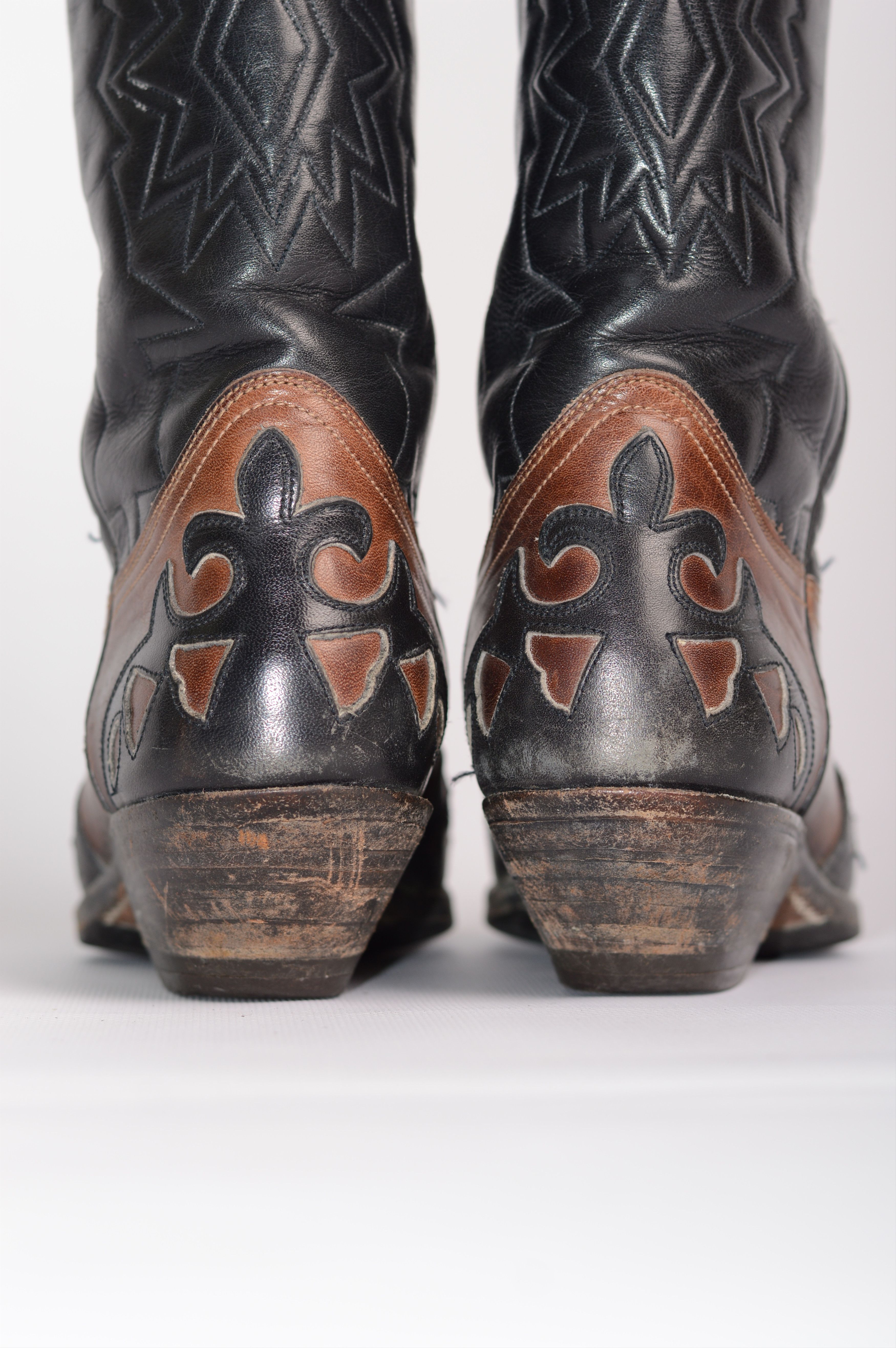 Cowboy Equipment × Vintage Tony Mora Cowboy Leather Boots Made in Spain Size US 6 / IT 36 - 10 Thumbnail