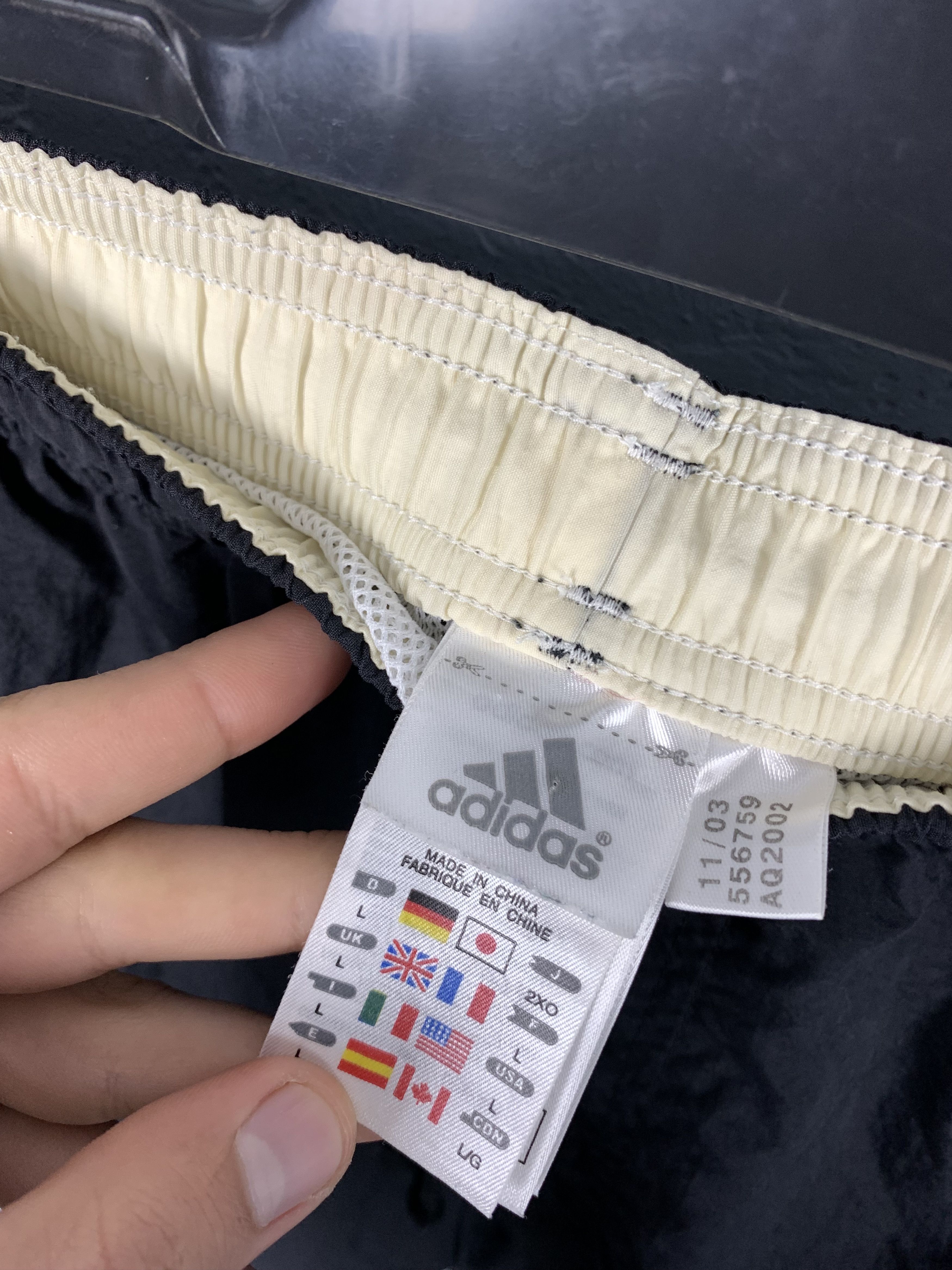 Adidas × Vintage Adidas Vintage Mens Nylon Swimming Shorts Size US 34 / EU 50 - 6 Thumbnail