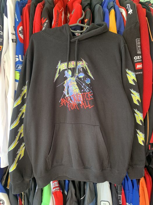 Metallica and justice for best sale all sweatshirt