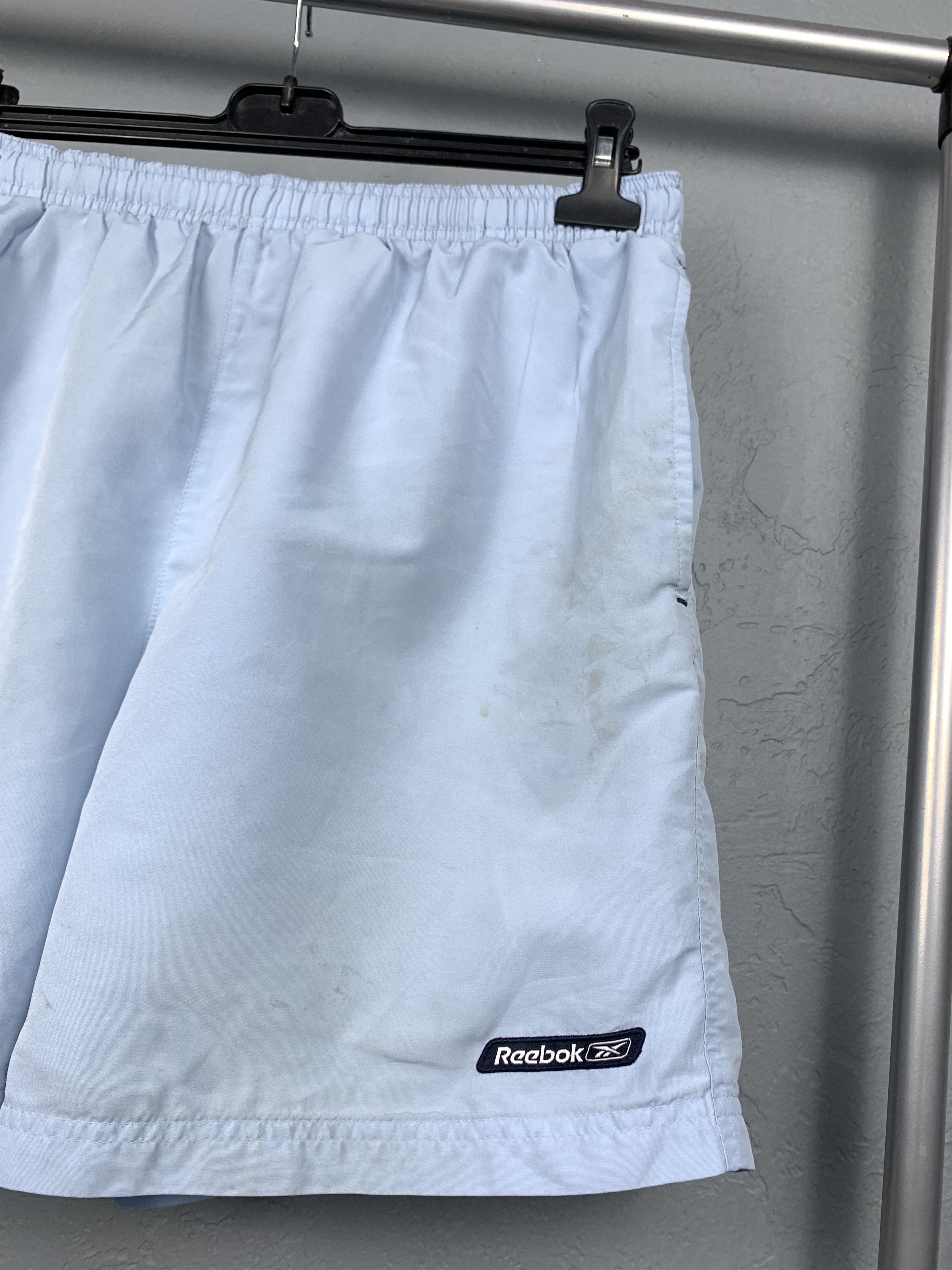 Reebok Reebok Vintage Mens Nylon Shorts Y2K Size US 36 / EU 52 - 2 Thumbnail