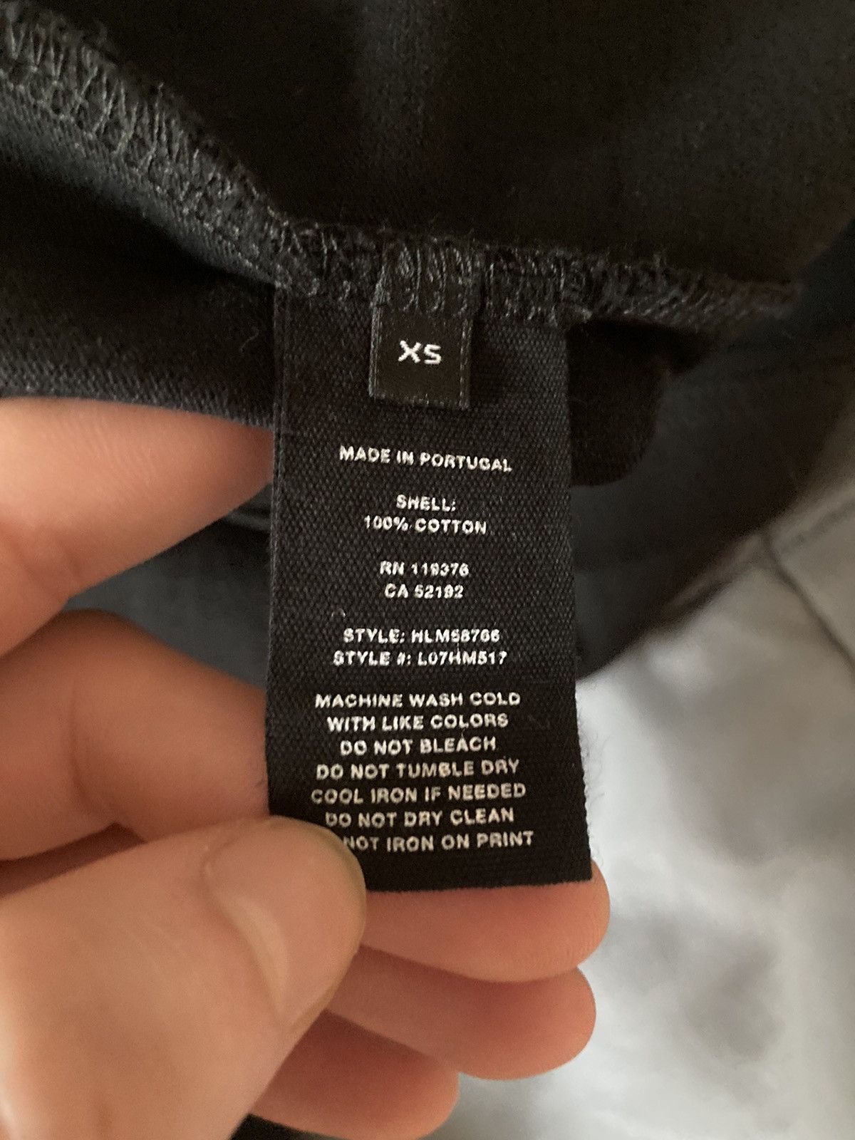 Helmut Lang *New* AW21 Helmut Lang Skewed Logo Tee Size US XS / EU 42 / 0 - 4 Thumbnail